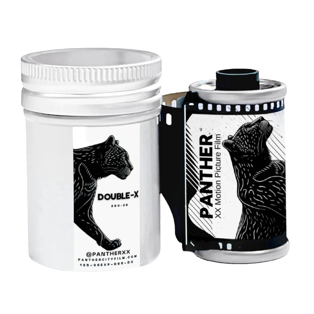 Panther XX 250ASA 35mm 36 Exposure Black & White Negative Film - Perfect for Street Photography, Low Light Shooting & Vintage Film Cameras