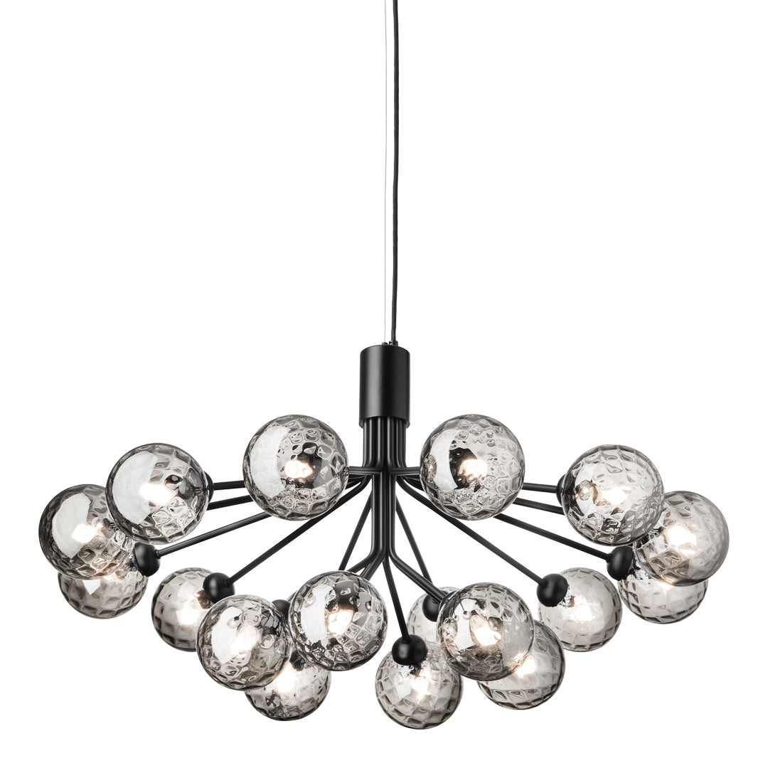 Apiales 18-Light Crystal Chandelier - Elegant Dining Room Lighting Fixture for Home Decor & Luxury Interior Design