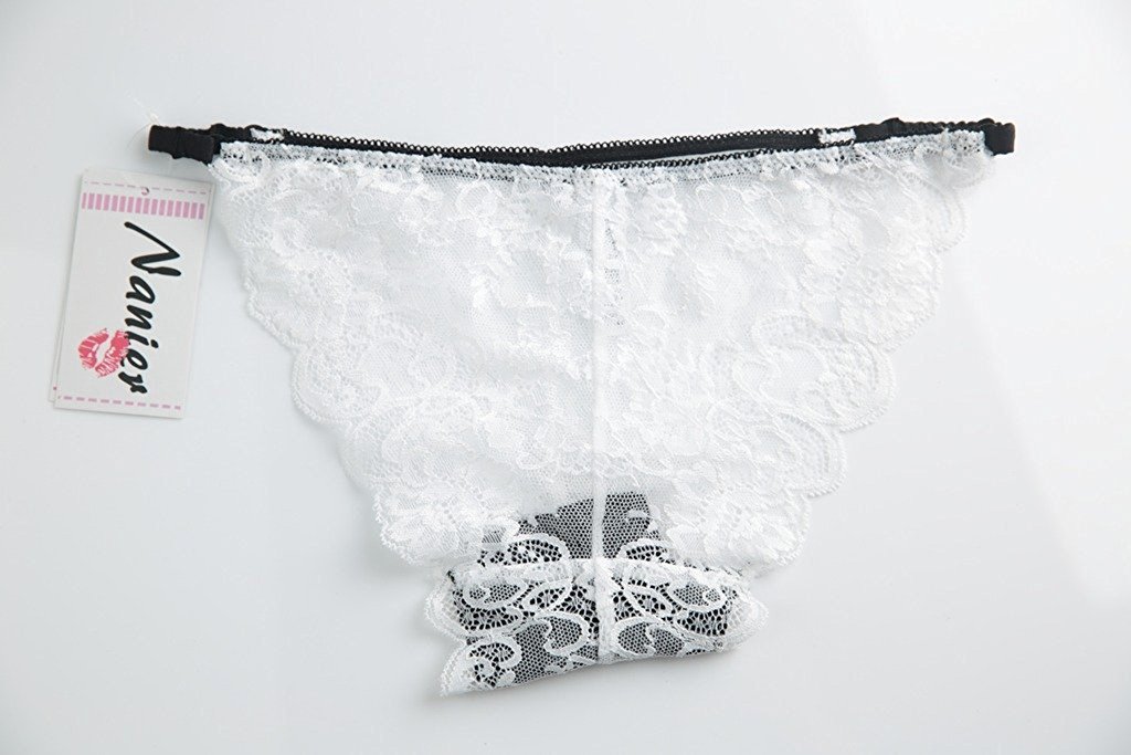 Nature Women's Lace Lingerie Set - Sheer Embroidery Bra & Panty Set - Comfortable & Sexy Underwear for Everyday Wear or Special Occasions