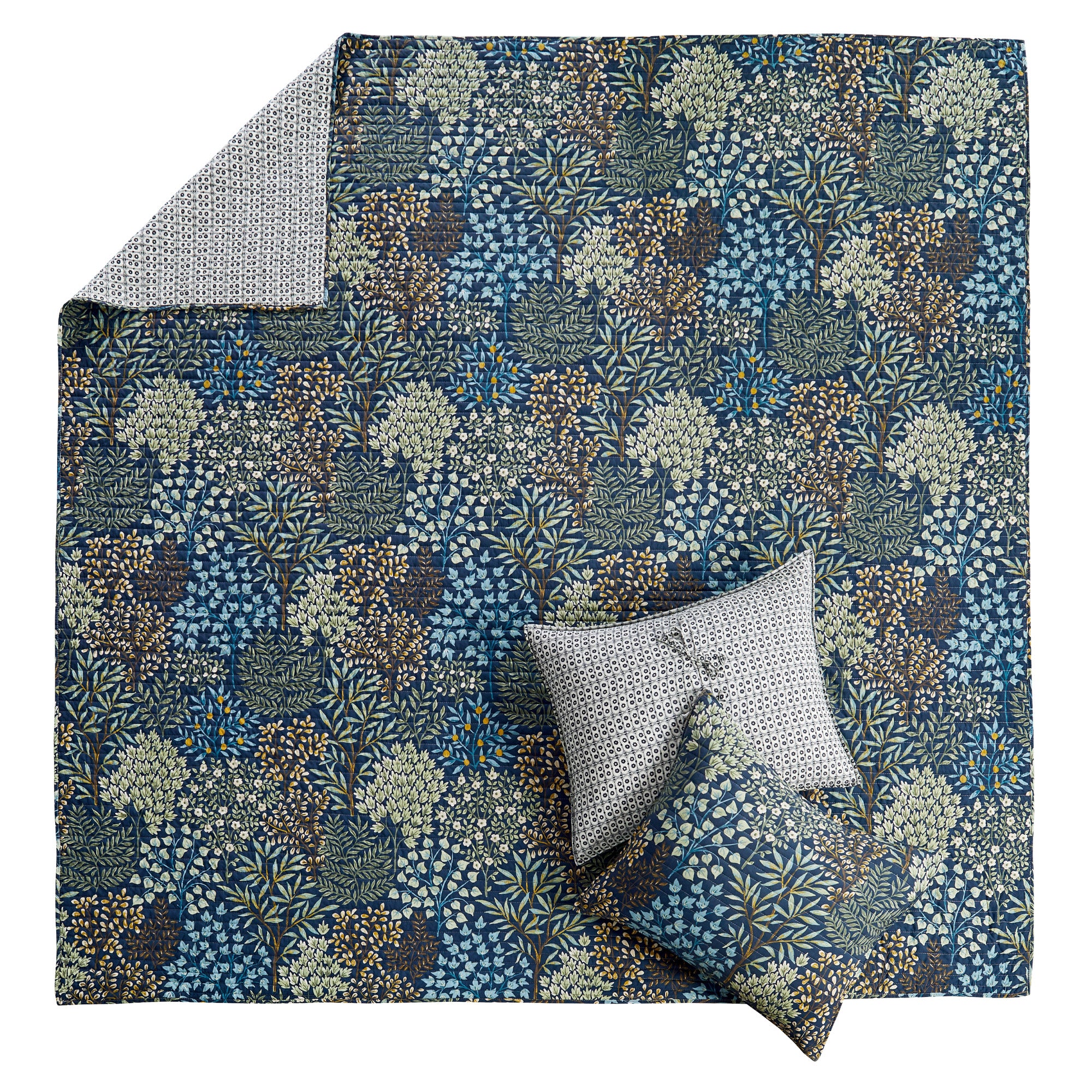 Premium English Forest Quilt Set - Soft Bedding Comforter with Nature Inspired Design for Cozy Bedroom Decor | Perfect for Master Bedrooms, Guest Rooms & Cabin Retreats