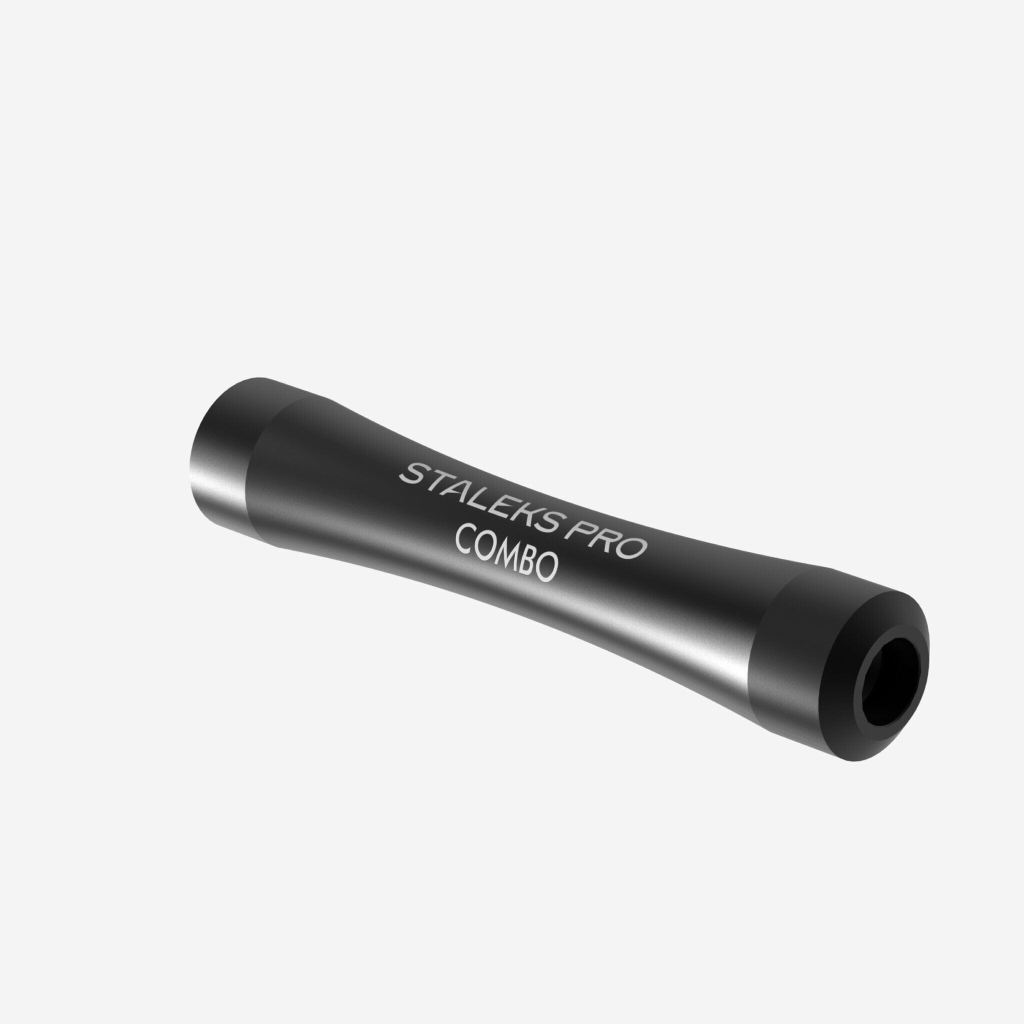 Staleks Black Combo UNIQ 10b Push Handle with Replaceable Working Parts - Perfect for Professional Nail Art & Salon Manicure Tools