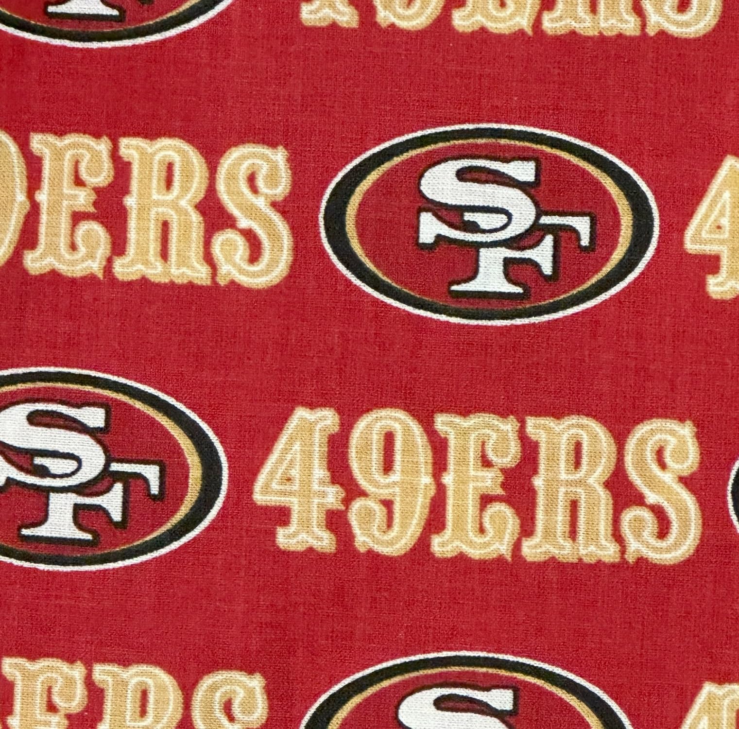 San Francisco 49ers Dog Bandana - Small Pet Bandana for Game Day, NFL Fan Gear, Cute Dog Accessories for Football Season & Team Spirit