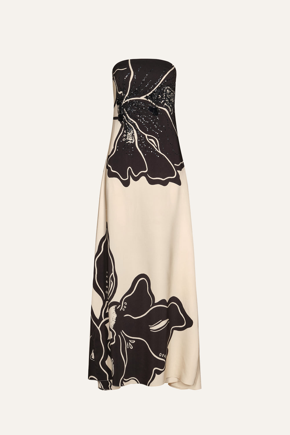 Floral Print Dress for Women - Elegant Summer Maxi Dress with V-Neck & Flowy Skirt - Perfect for Beach, Vacation & Casual Outings
