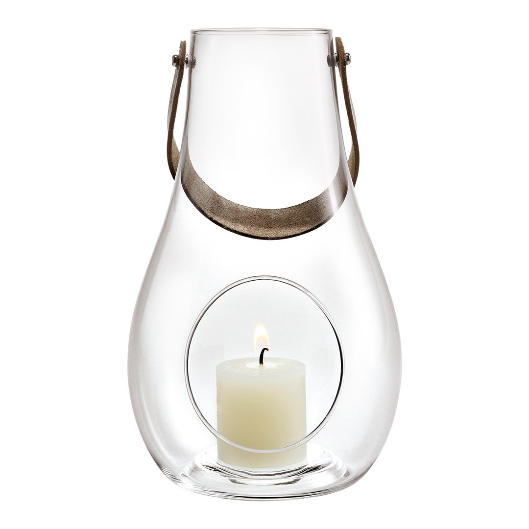 Modern LED Light Lantern for Home Decor - Indoor & Outdoor Decorative Lighting for Patio, Garden, and Camping