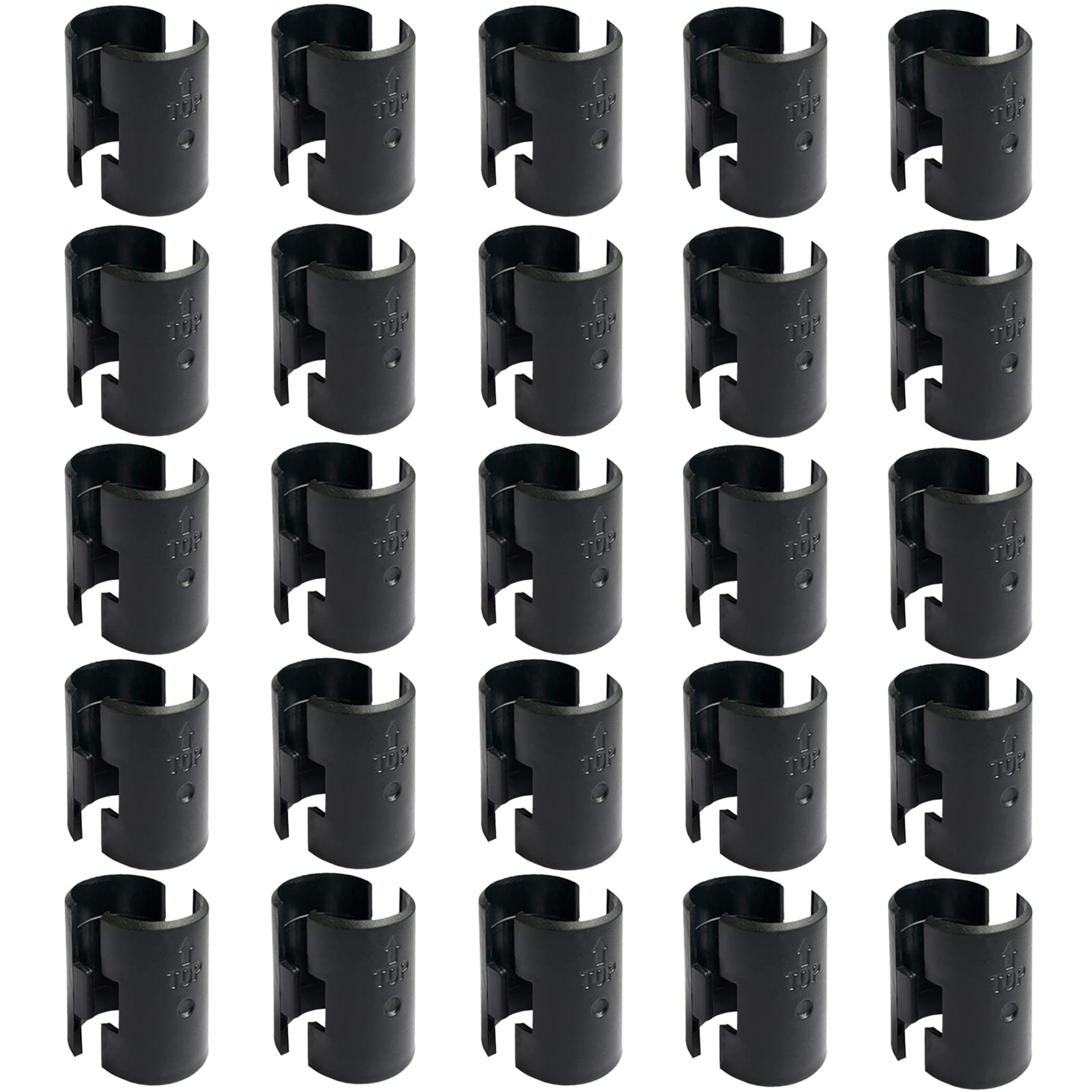 50 Pack Wire Shelf Clips for 1