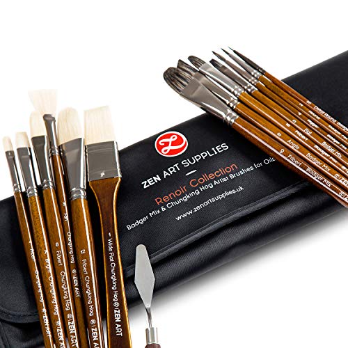 Renoir Coll. (14pc Hog & Badger)