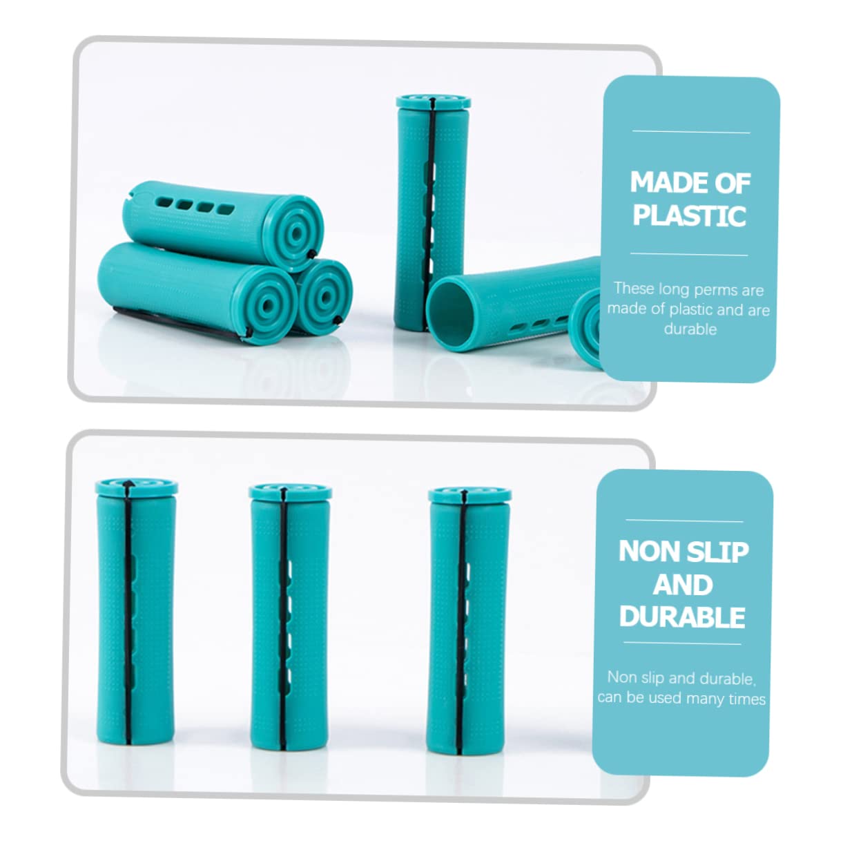 FOMIYES 18-Piece Self-Grip Hair Rollers Set - Automatic Rotating Curlers for Salon & Home Styling - Heat Resistant Hair Curlers for Wet or Dry Hair - Perfect for Beach Waves, Volume & Curly Hairstyles