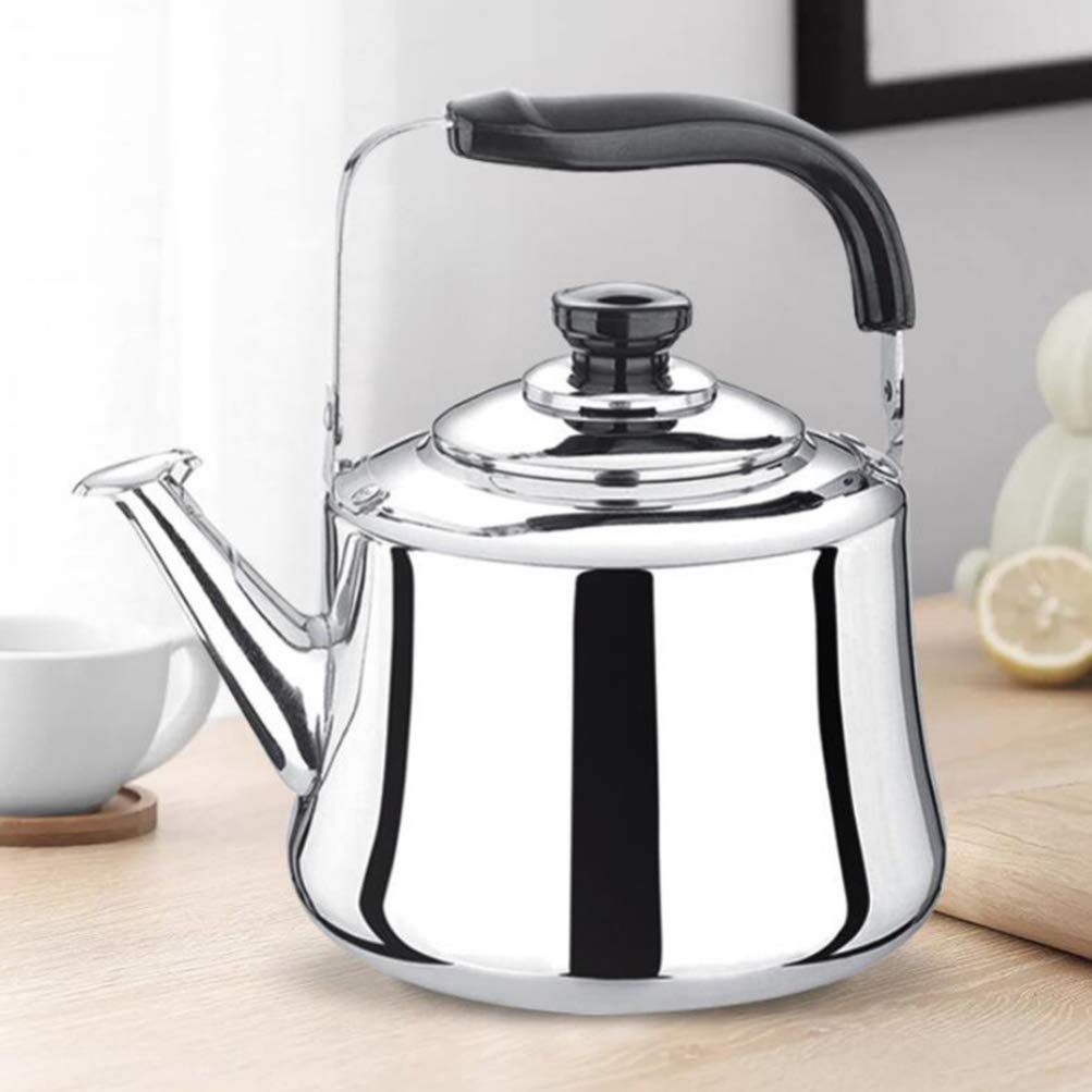 Premium 6L Stainless Steel Whistling Tea Kettle - Stovetop & Induction Compatible Water Boiler for Tea, Coffee & Cooking | Perfect for Home, Office & Outdoor Use