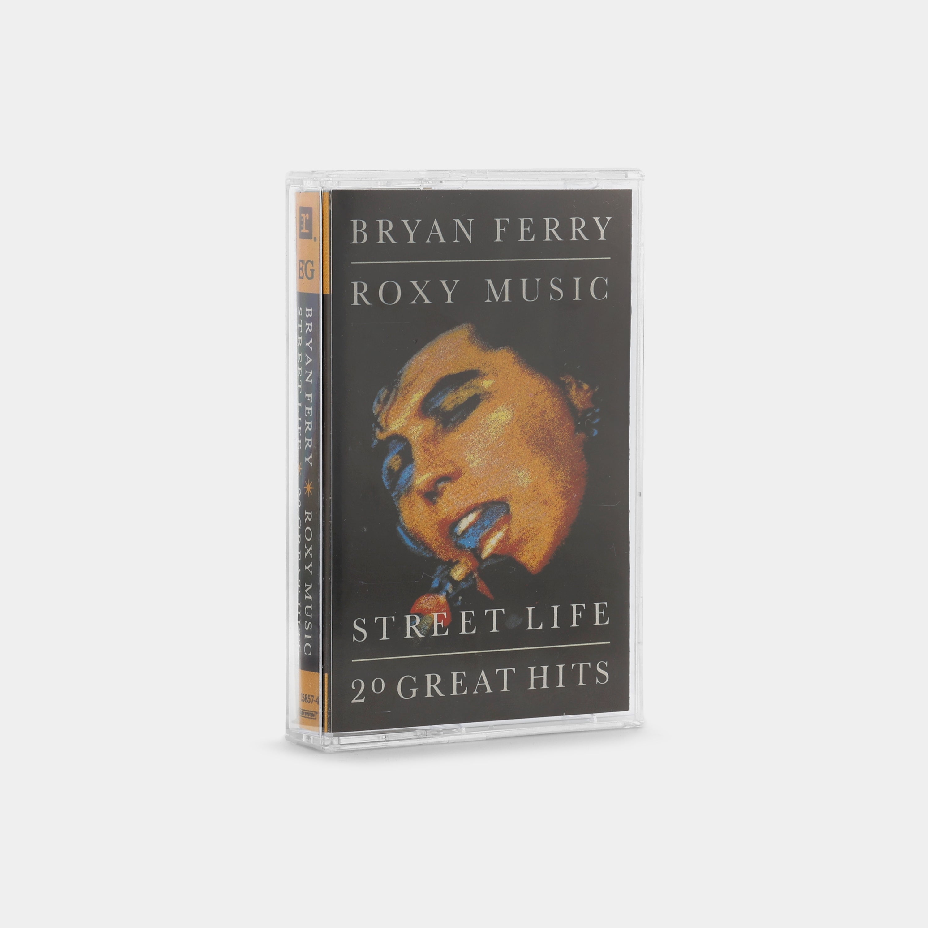 Bryan Ferry & Roxy Music Street Life: 20 Great Hits Cassette Tape - Vintage Music Collection for Home, Car & Retro Music Lovers