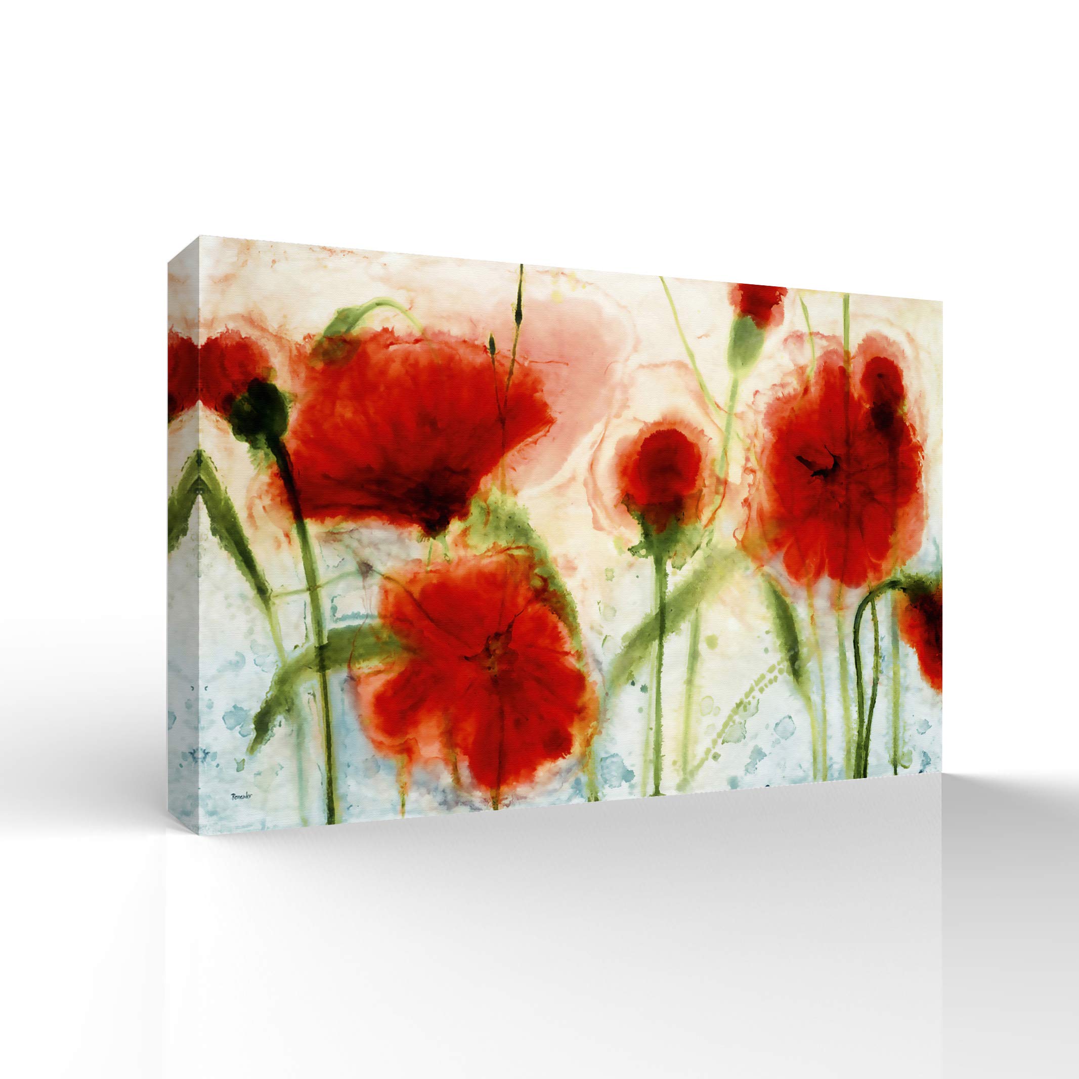 Wall26 Canvas Wall Art - Stunning Flower Giclee Painting for Bedroom, Living Room, Home Decoration - 32x48 Inches - Perfect for Modern, Farmhouse, or Boho Interior Design