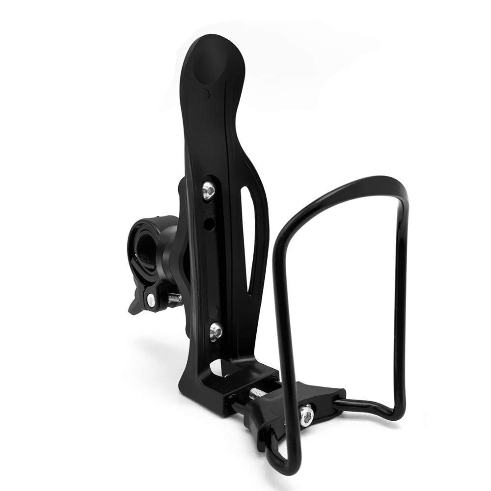 360° Rotating Bike Water Bottle Holder - No Screws Installation, Universal Bicycle Water Bottle Cage for MTB, Road Bike, Stroller & Motorcycle | Perfect for Cycling, Commuting & Outdoor Adventures