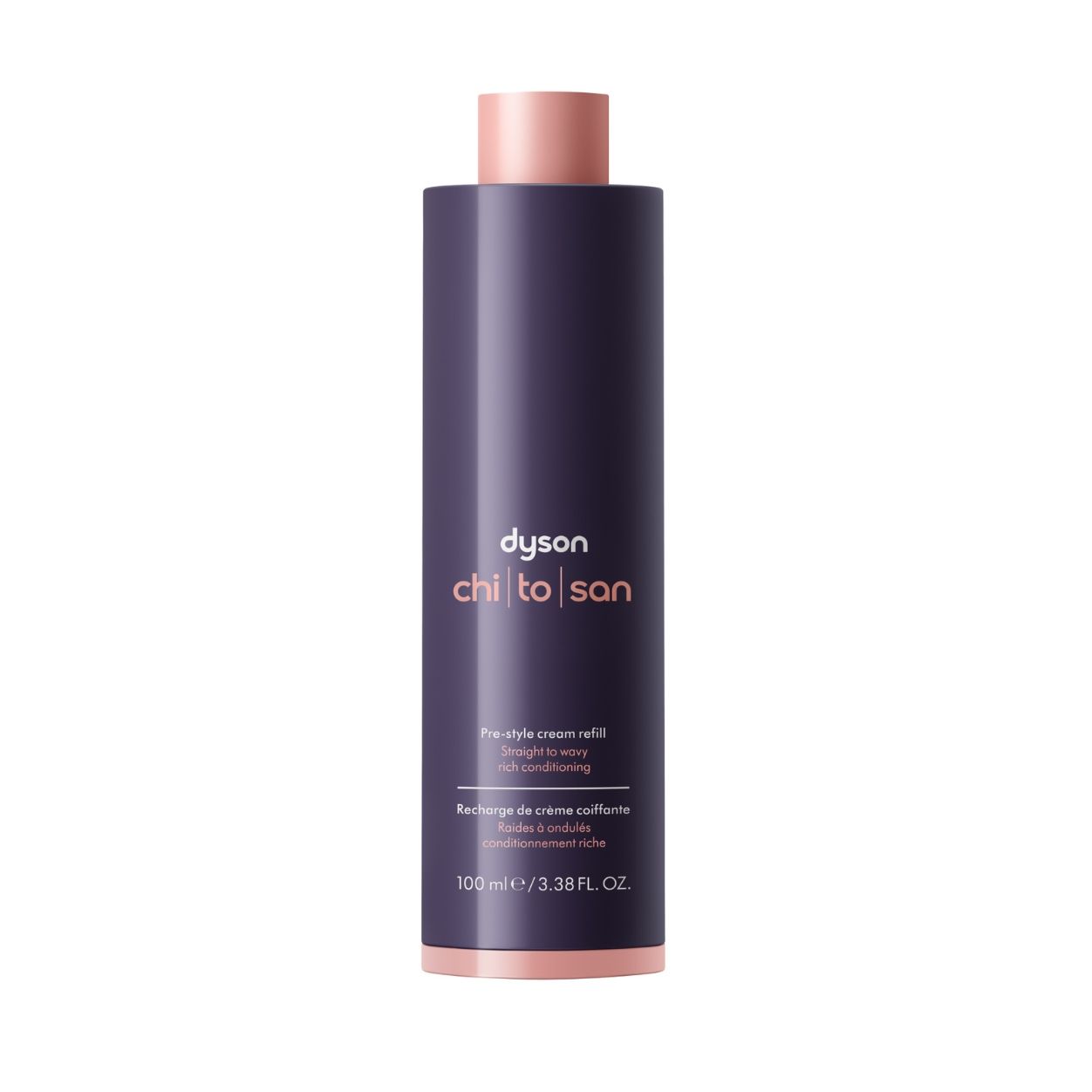 Chitosan Pre-Style Cream for Straight to Wavy Hair - Rich Conditioning Treatment for Smooth & Shiny Hair - Perfect for Daily Styling & Heat Protection