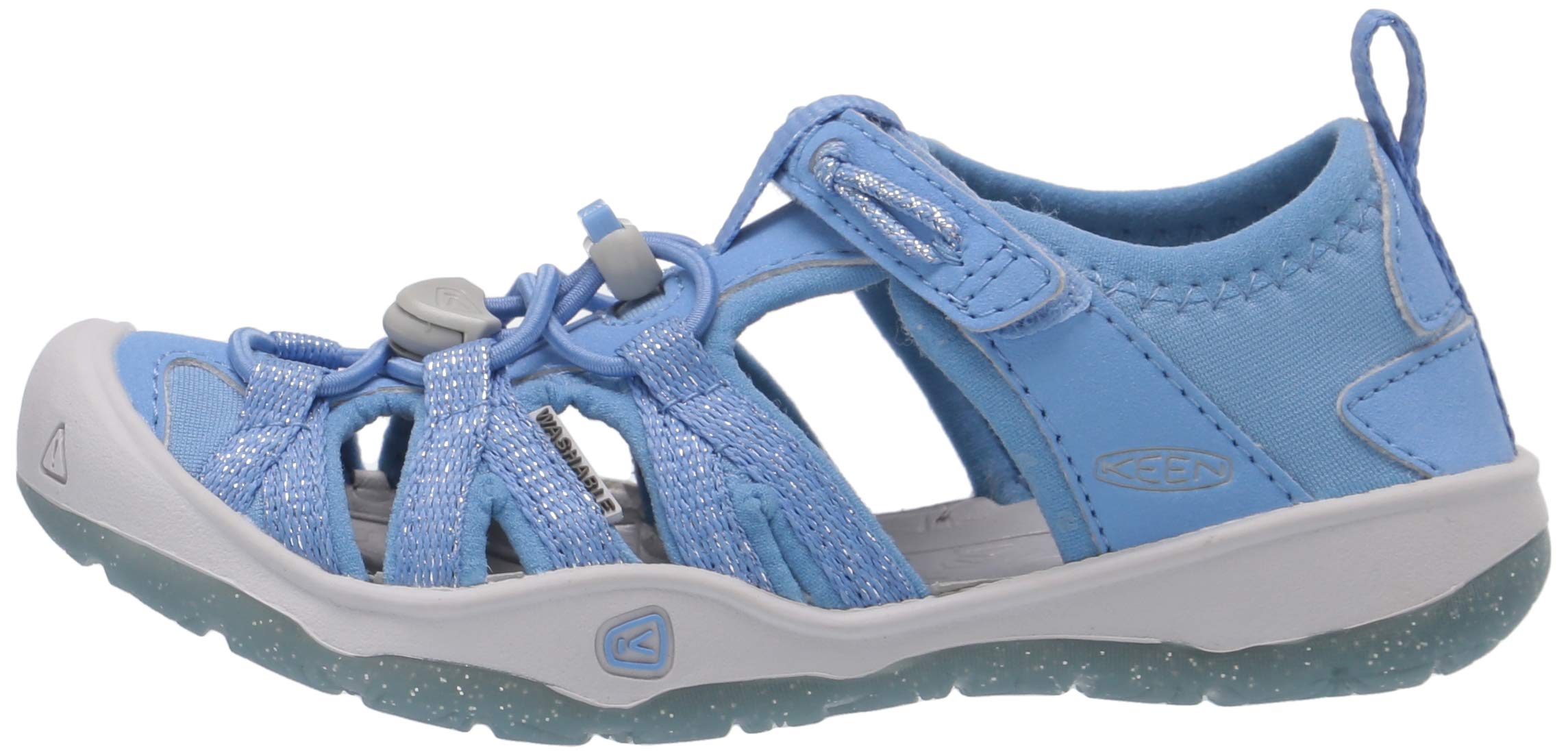 KEEN Kids Moxie Closed Toe Sandals for Girls - Comfortable Casual Water Shoes for Outdoor Play, Beach & Summer Activities