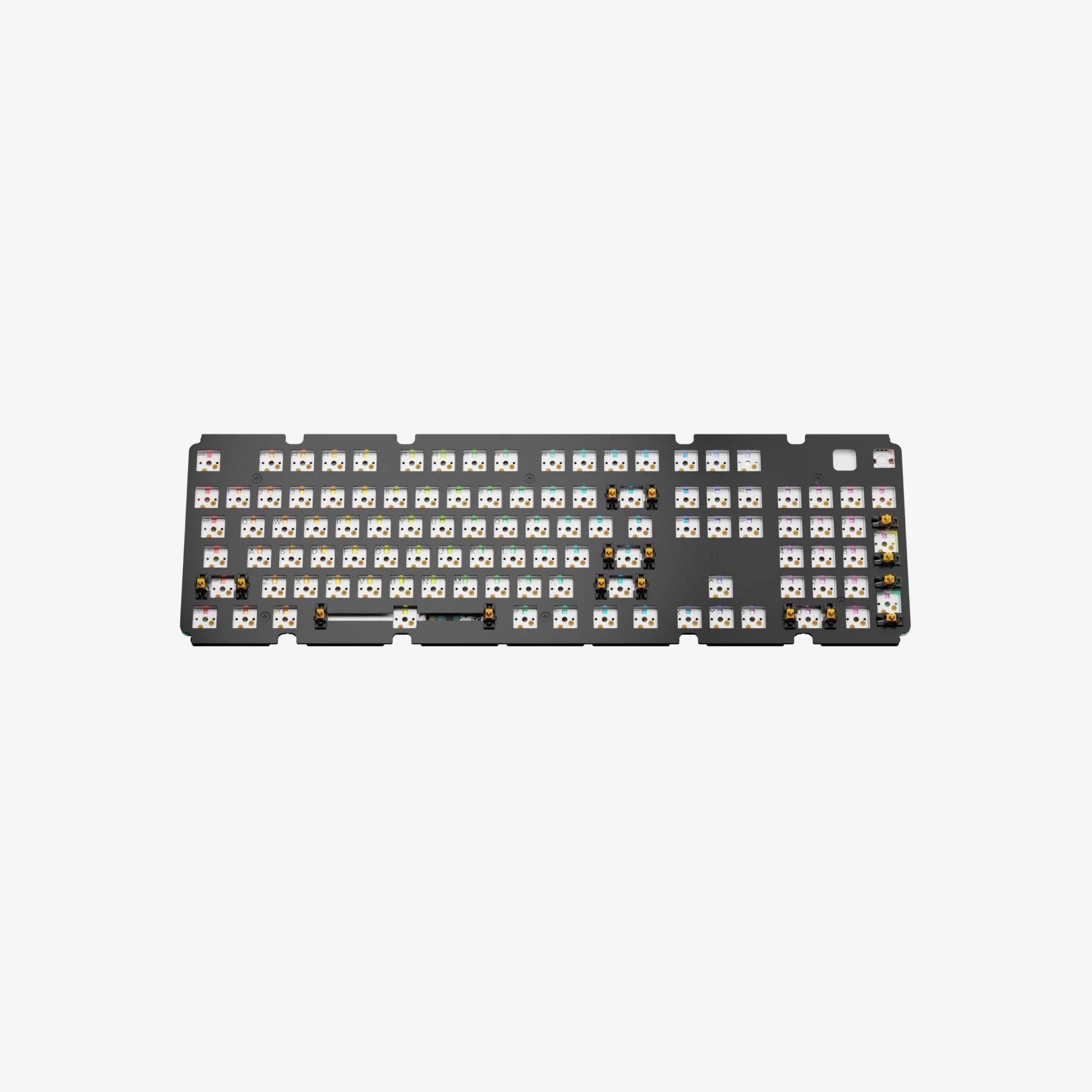 GMMK 3 Mechanical Keyboard Switch Plates - Compatible with GMMK 3 60% 65% 75% Layouts - Aluminum Steel PC Material - Perfect for Gaming Typing & Custom Keyboard Builds