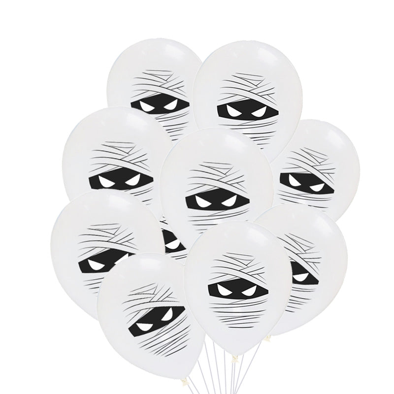 Halloween Balloon Decorations - Spooky Party Balloons for Halloween Decor, Home & Party Supplies - Perfect for Halloween Parties, Home Decor, and Festive Celebrations