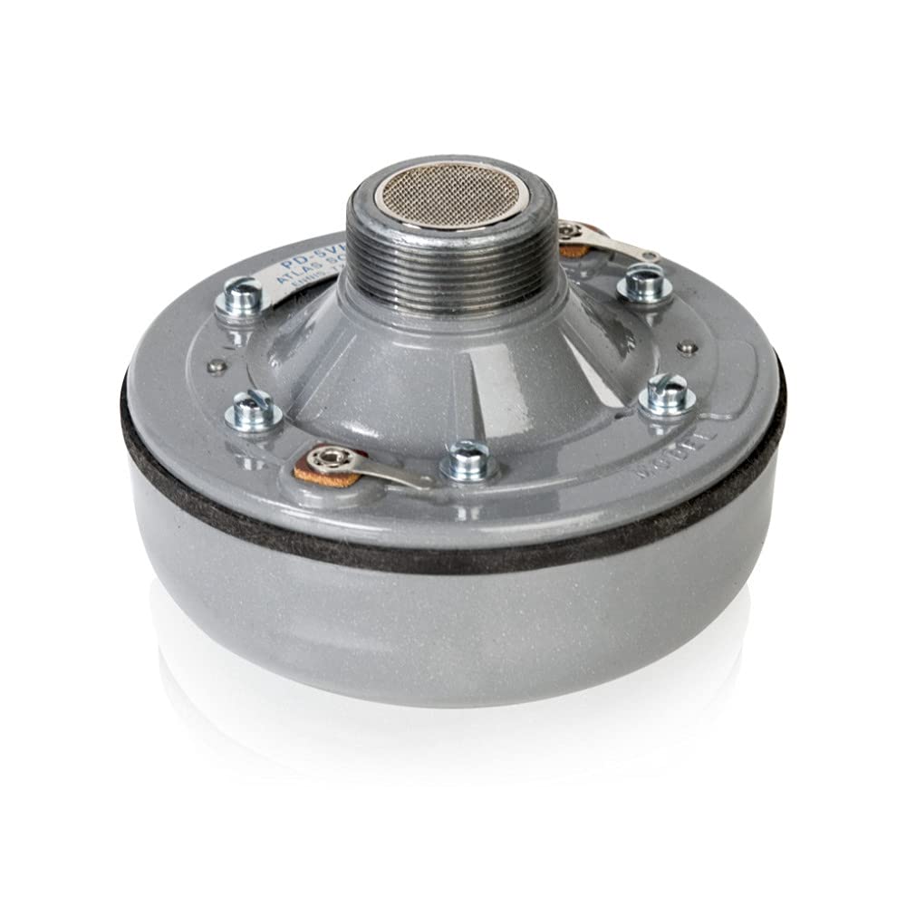 Atlas Sound PD-5VH High Power 40W 16 Ohm Compression Driver for Professional PA Systems & Studio Monitors - Perfect for Live Performances, Church Sound Systems & Recording Studios