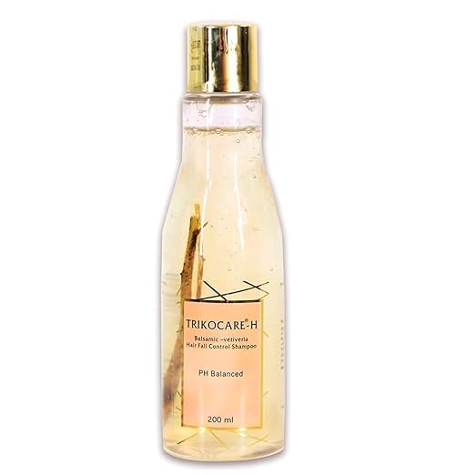 Trikocare-H Unisex Hair Fall Control Shampoo - pH Balanced, Paraben & Sulfate Free for Thicker, Healthier Hair - Ideal for Daily Use & Hair Loss Prevention