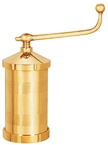Premium Brass Sev Sancha Maker - Handmade Manual Pasta Press with 6 Interchangeable Discs for Murukulu, Gathiya & Janthikulu | Traditional Indian Snack Maker for Home & Restaurant Use