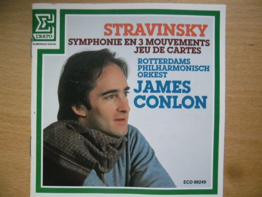 Igor Stravinsky: Symphony in Three Movements & A Card Game - Ballet in Three Deals | Classical Music CD for Ballet Lovers & Music Collectors | Perfect for Home Listening & Gift Giving