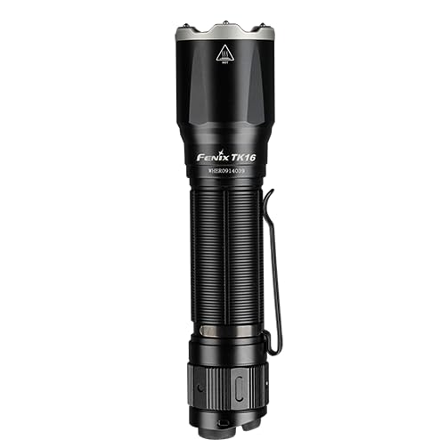 Fenix TK16 v2.0 Tactical Flashlight - 3100 Lumens Ultra Bright, USB-C Rechargeable LED Flashlight with LumenTac Organizer | Perfect for Camping, Hiking, Emergency & Outdoor Adventures