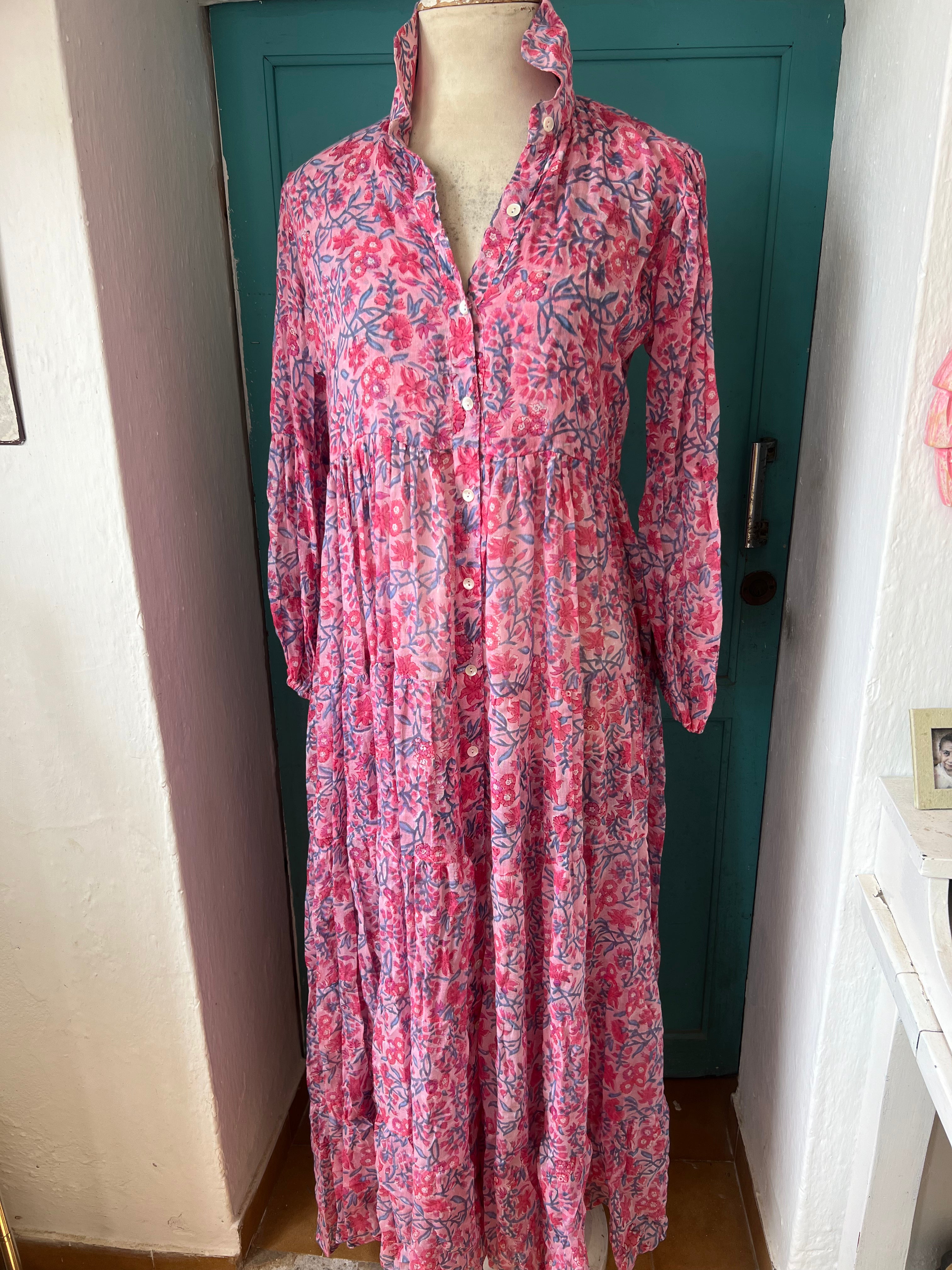 Elegant Pink Romantic Dress for Women - Perfect for Weddings, Dates & Special Occasions