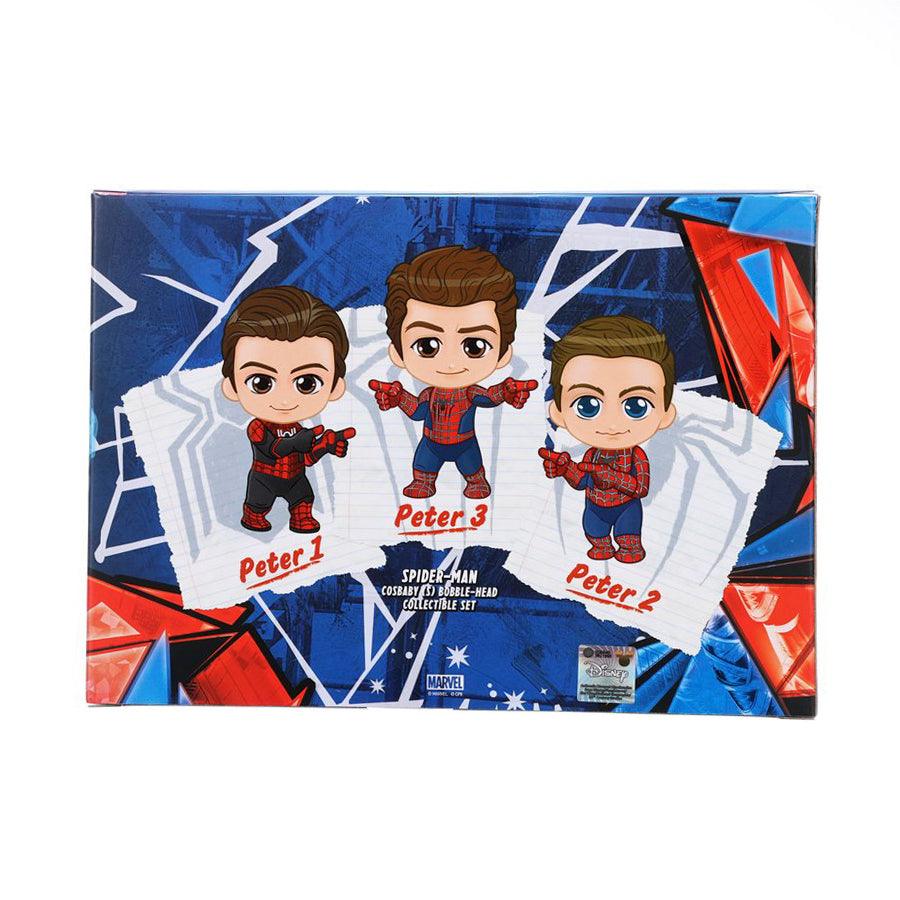 Hot Toys Spider-Man Cosbaby S.B. Collectible Action Figure Set - Perfect for Marvel Fans, Display & Gift Giving