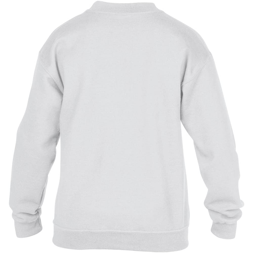 Gildan Heavy Blend Crewneck Sweatshirt for Boys - Soft Cotton Pullover Hoodie for Kids, School, Sports & Casual Wear