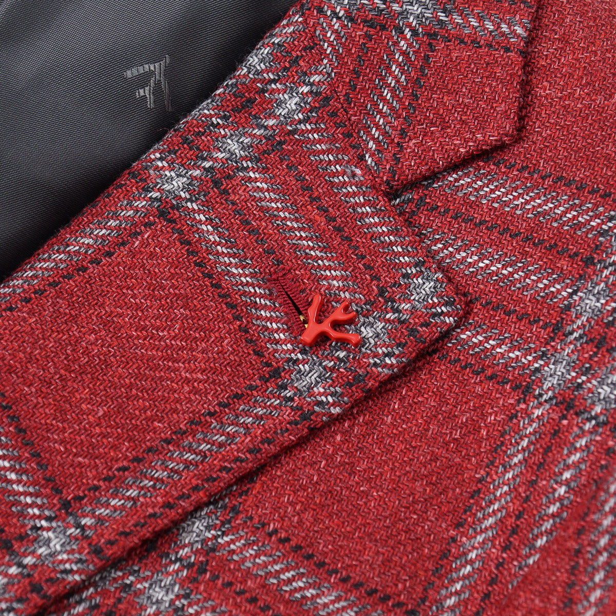 Isaia Slim Fit Wool Silk Linen Blazer for Men - Premium Italian Sport Coat for Business, Weddings & Formal Occasions