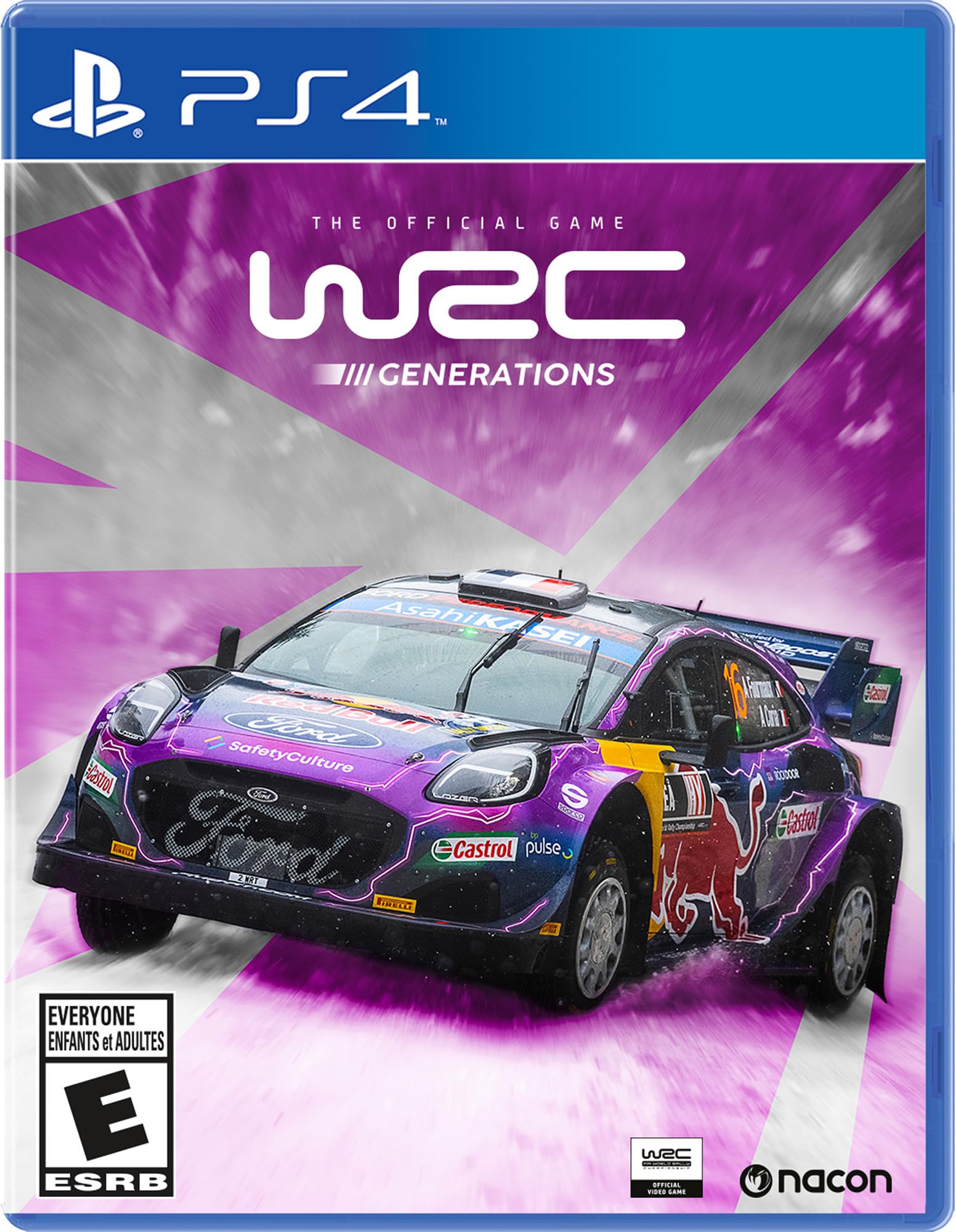 WRC Generations PS4 Game - Official Rally Racing Simulation for PlayStation 4 | Perfect for Racing Enthusiasts & Competitive Gamers