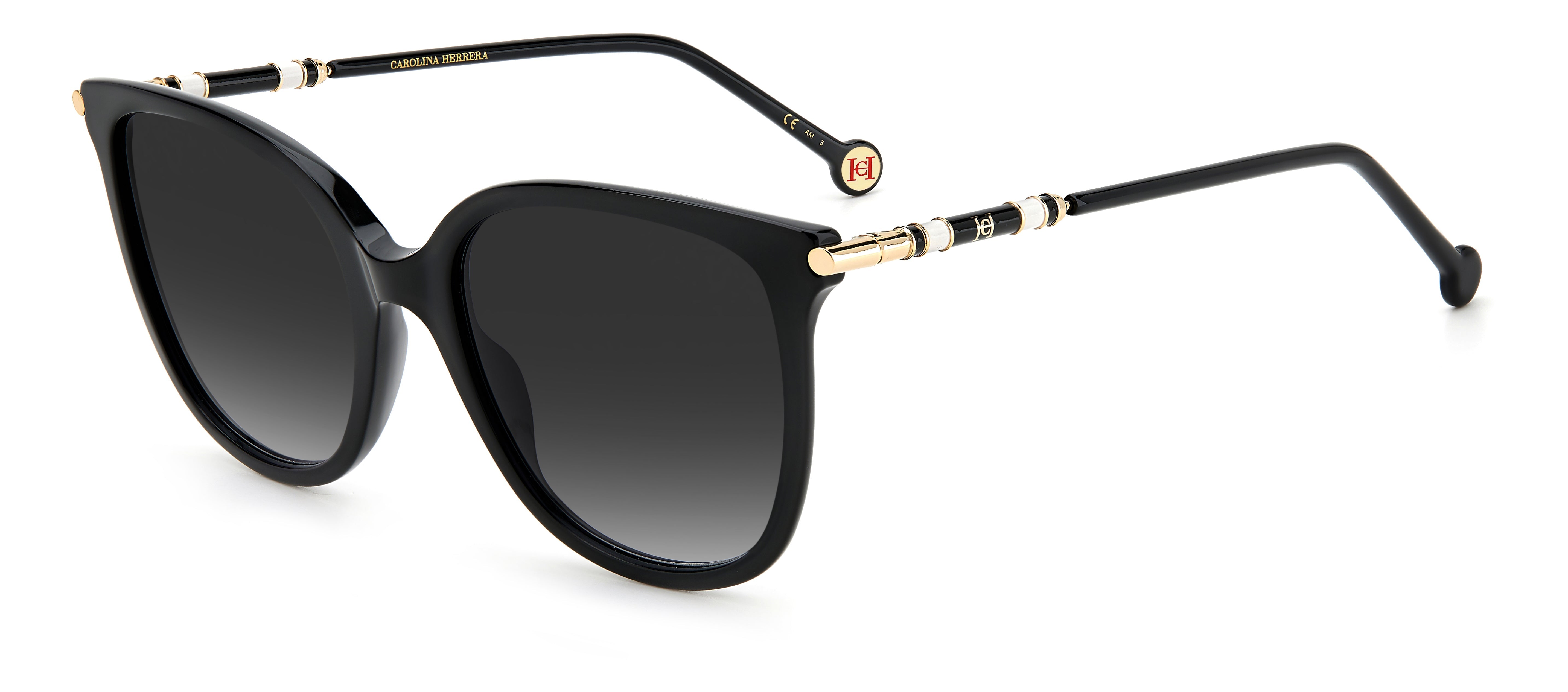 Carolina Herrera CH 0023/S Sunglasses for Women - Luxury Designer Shades with UV Protection - Perfect for Driving, Beach & Outdoor Activities