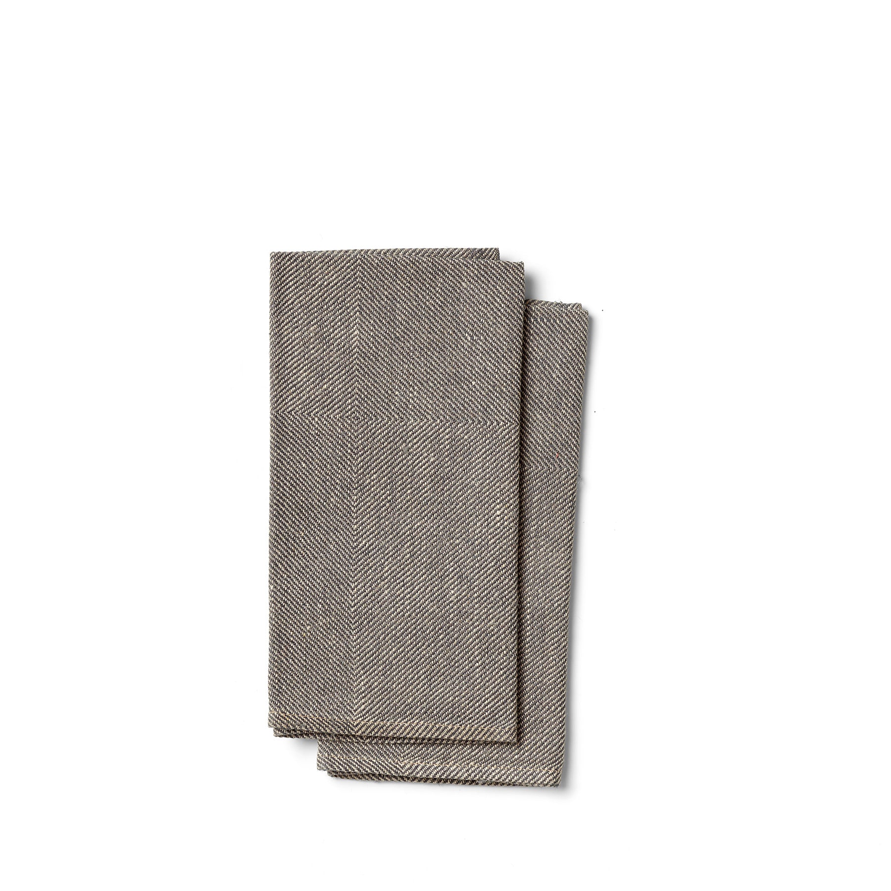Premium Kypert Napkins in Graphite - Set of 2 Luxury Dinner Napkins for Formal Dining, Parties & Special Occasions - Elegant Table Setting Essentials