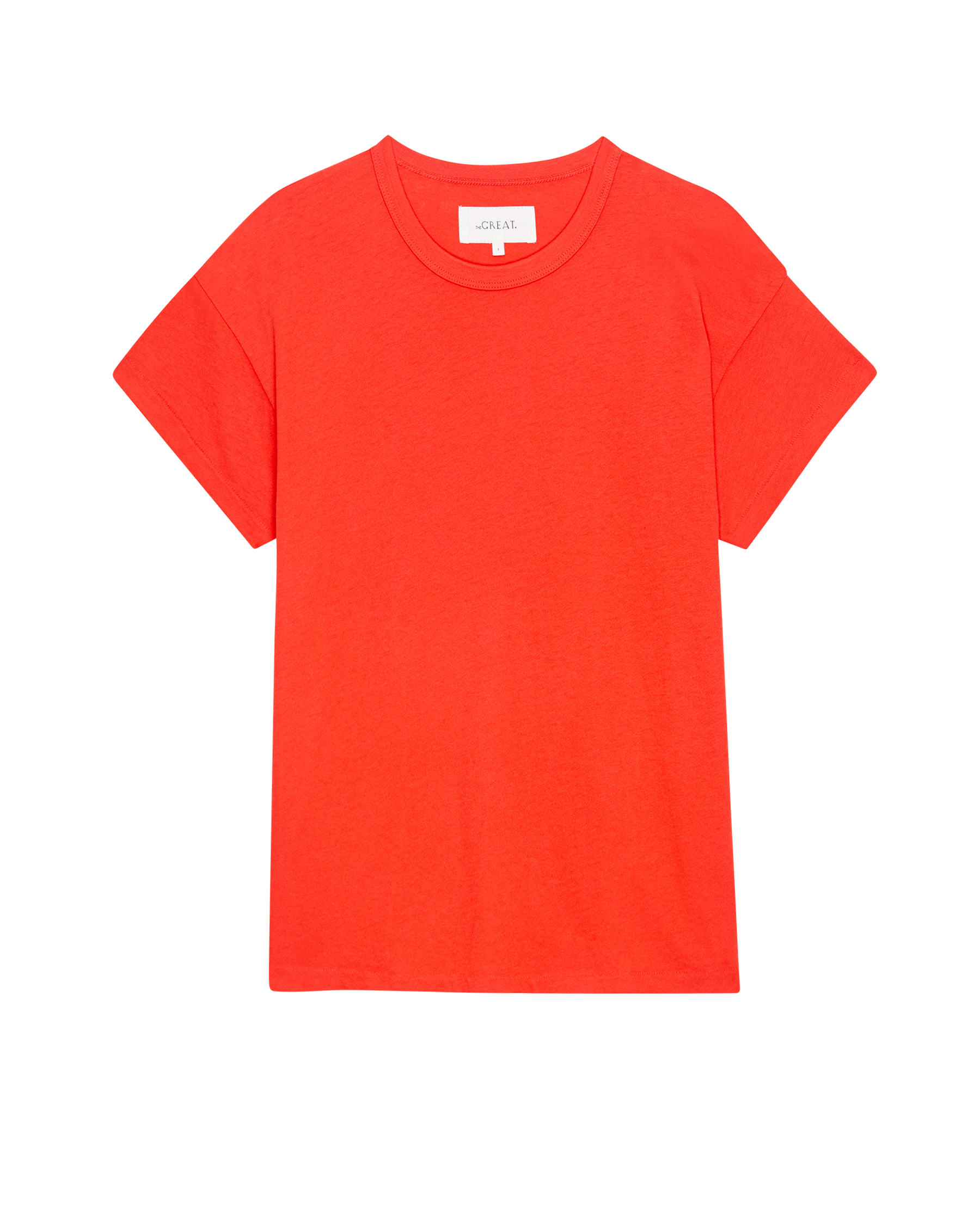 The Boxy Crew - Solid Tart Print T-Shirt for Women | Casual & Comfortable Everyday Wear | Perfect for Outings, Travel & Relaxing