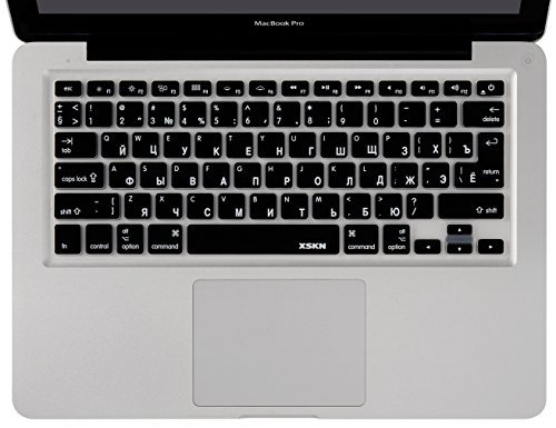 Russian Language Silicone Keyboard Cover for MacBook Air 13