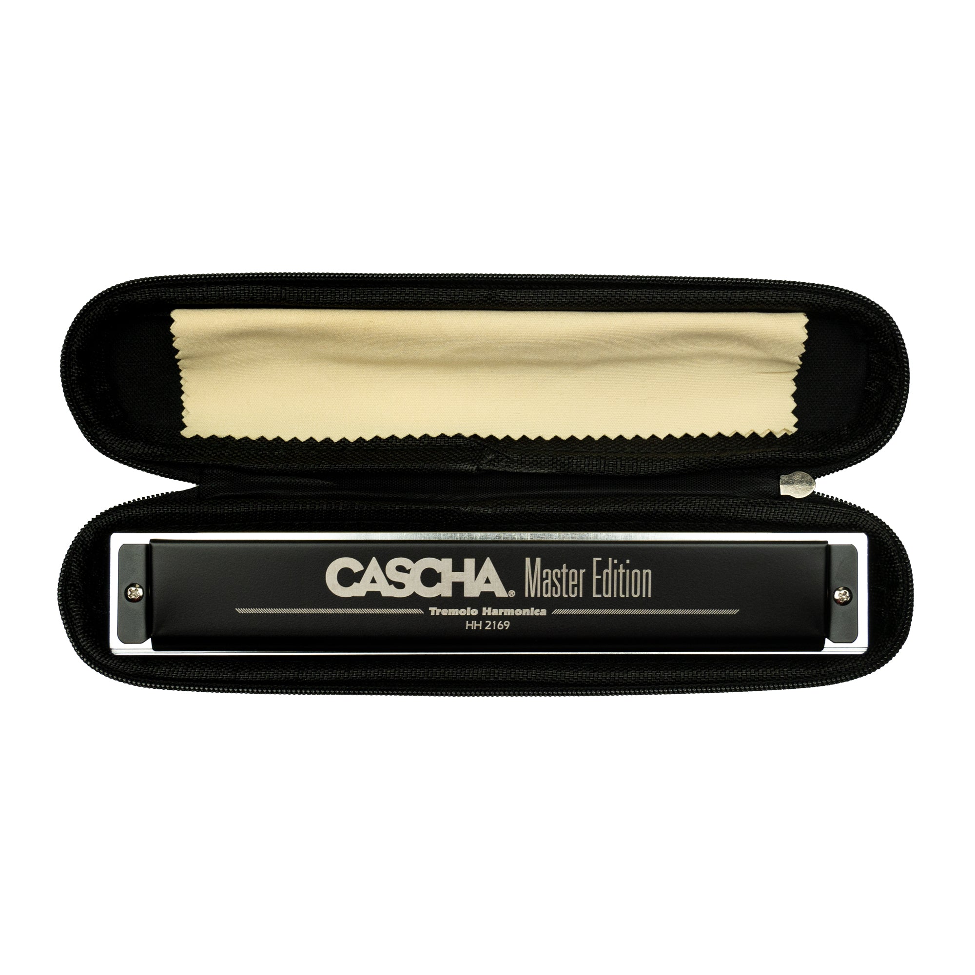 Cascha Master Edition Tremolo Harmonica in C Key - Professional 10 Hole 40 Reed Blues & Folk Music Instrument for Beginners & Adults - Perfect for Live Performances, Studio Recording & Music Practice