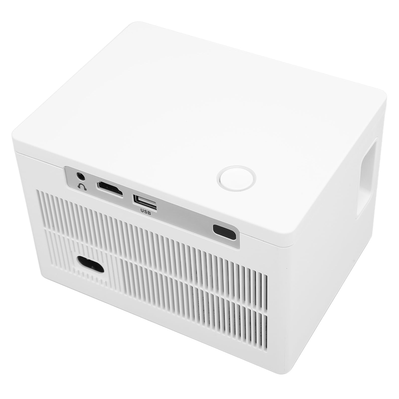 RajoNN Mini Projector - 1080P HD Portable Outdoor Movie Projector with 10W Speaker, 200