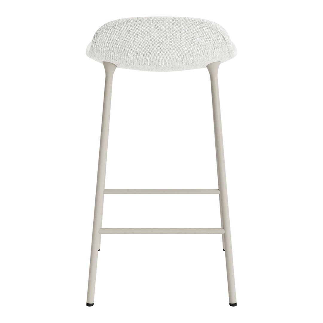 Modern Form Counter Stool with Sturdy Metal Legs & Comfortable Upholstered Seat - Perfect for Kitchen Islands, Breakfast Bars & Home Decor