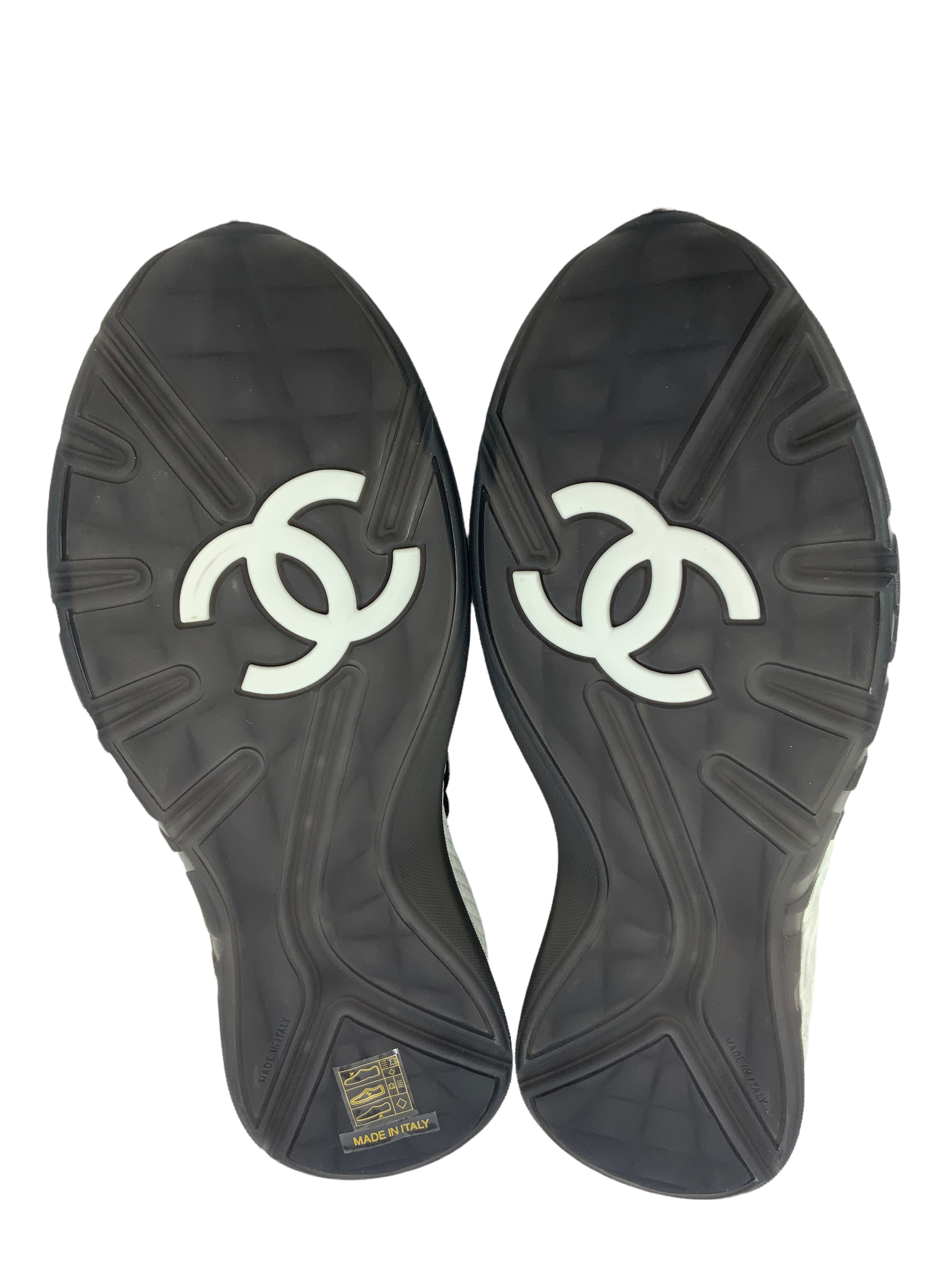 CHANEL Mesh Suede Calfskin Quilted Sneakers Women's Size 11 - Luxury Fashion Shoes for Casual Wear, Running & Street Style Outfits