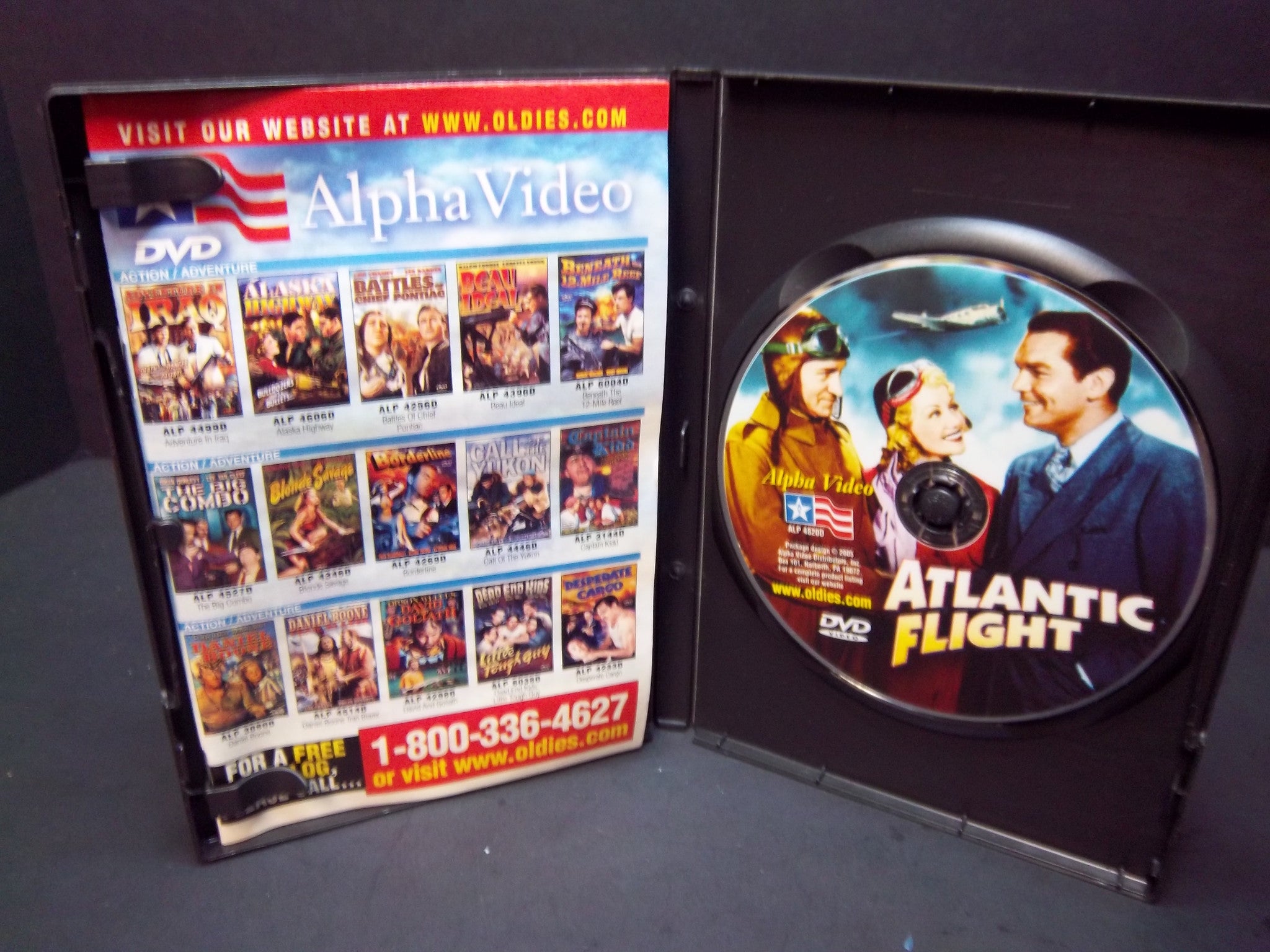 Atlantic Flight 1937 DVD - Classic Aviation Film Starring Dick Merrill, Jack Lambie & Paula Stone - Free US Shipping - Perfect for Movie Collectors & Aviation History Enthusiasts