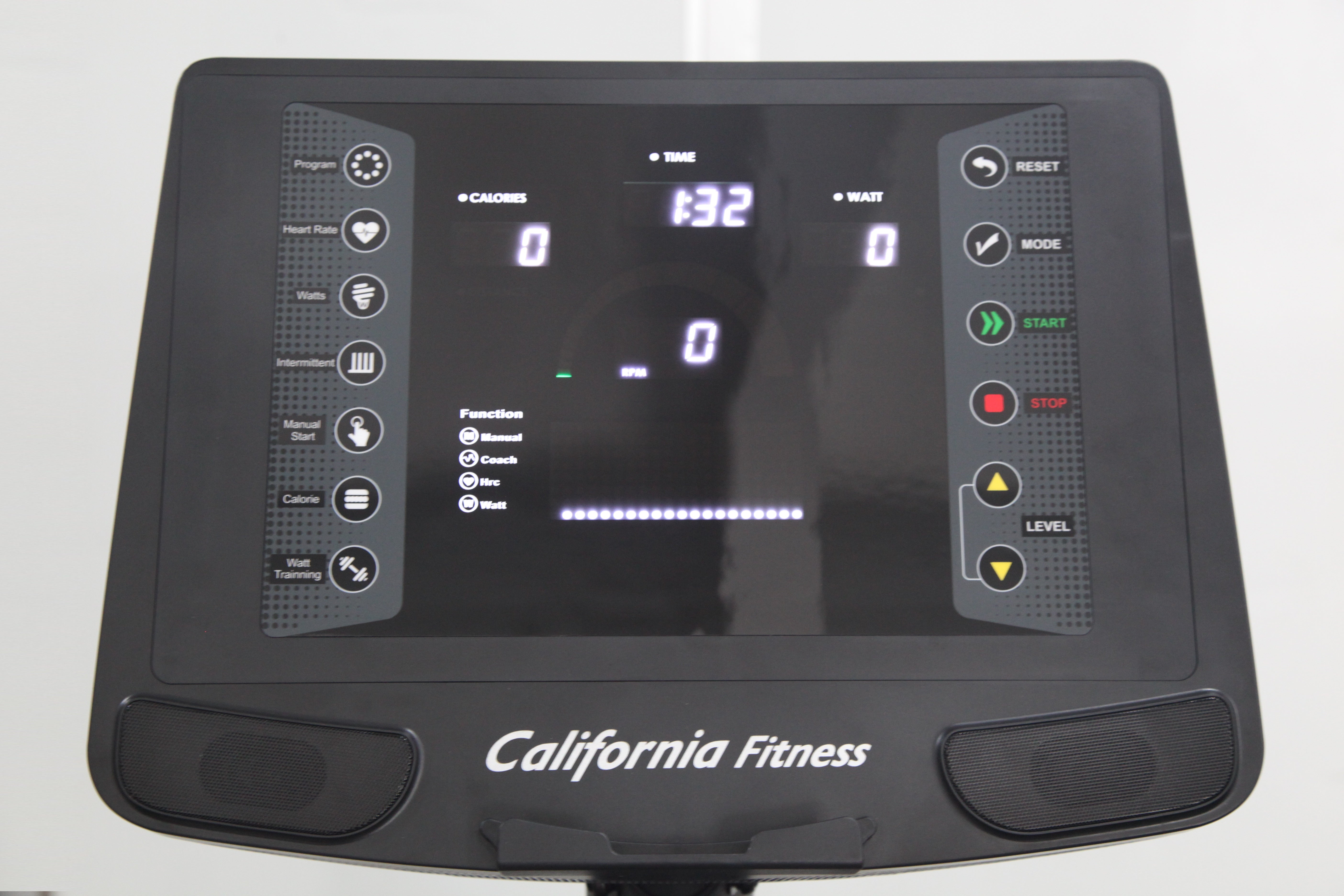 California Fitness R8 Recumbent Exercise Bike - Quiet Magnetic Resistance, LCD Display, 16 Levels Adjustable for Home Gym - Perfect for Low-Impact Cardio, Rehabilitation & Seniors Fitness