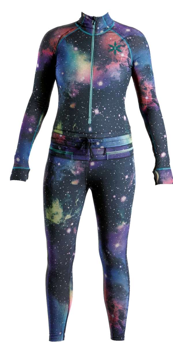 Airblaster Women's Hoodless Ninja Suit - Winter Base Layer for Skiing & Snowboarding 2021-2022 | Thermal Underwear for Cold Weather Activities