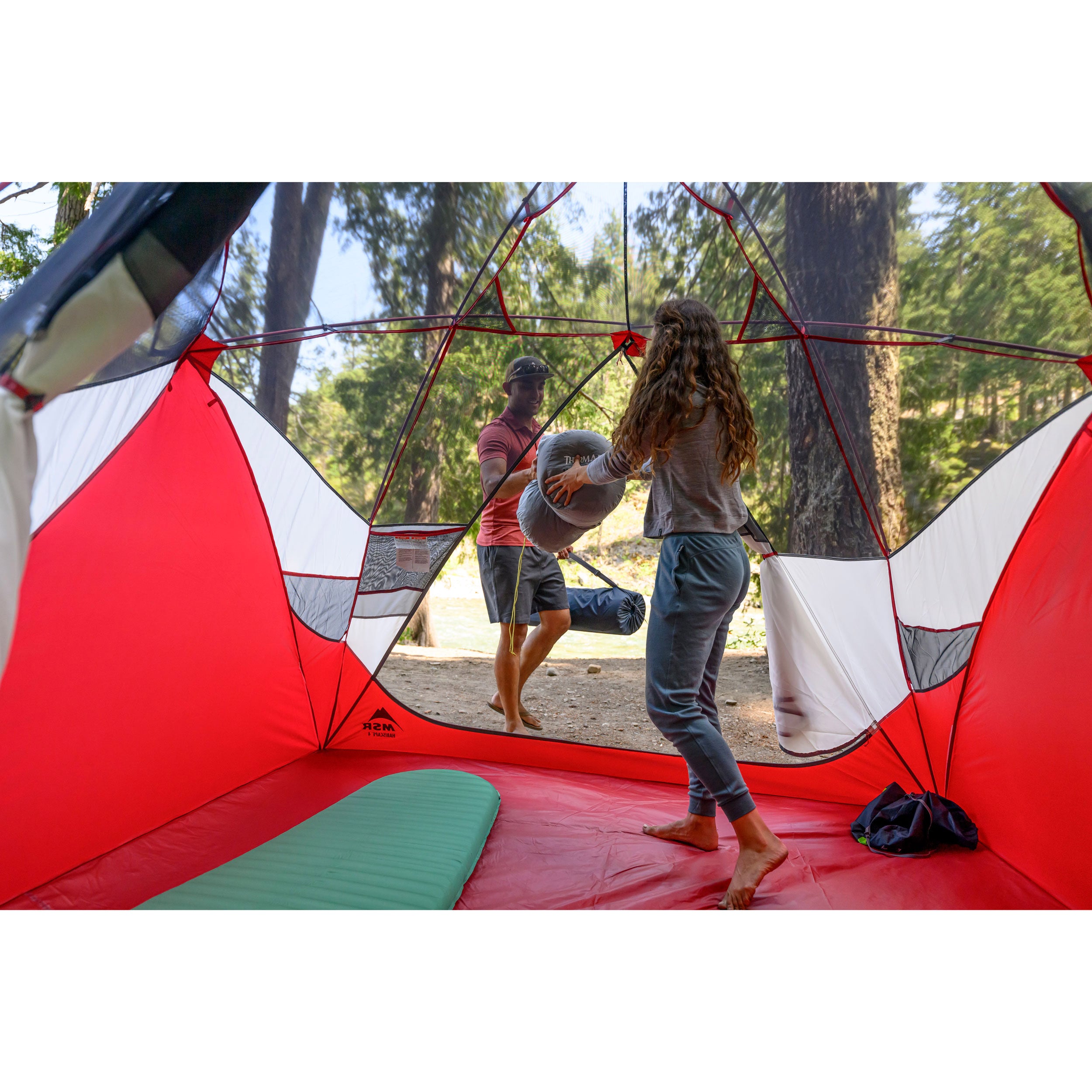 MSR Habiscape 4-Person Tent - Lightweight Backpacking & Camping Tent for Outdoor Adventures, Hiking, and Family Camping Trips