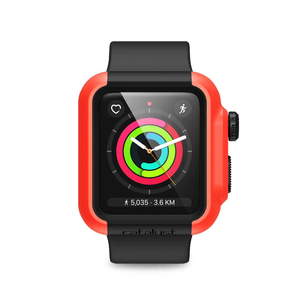 Durable 42mm Rugged Protective Case for Apple Watch Series 3 & 2 - Shockproof & Scratch-Resistant Cover for Outdoor Sports, Workouts & Active Lifestyle
