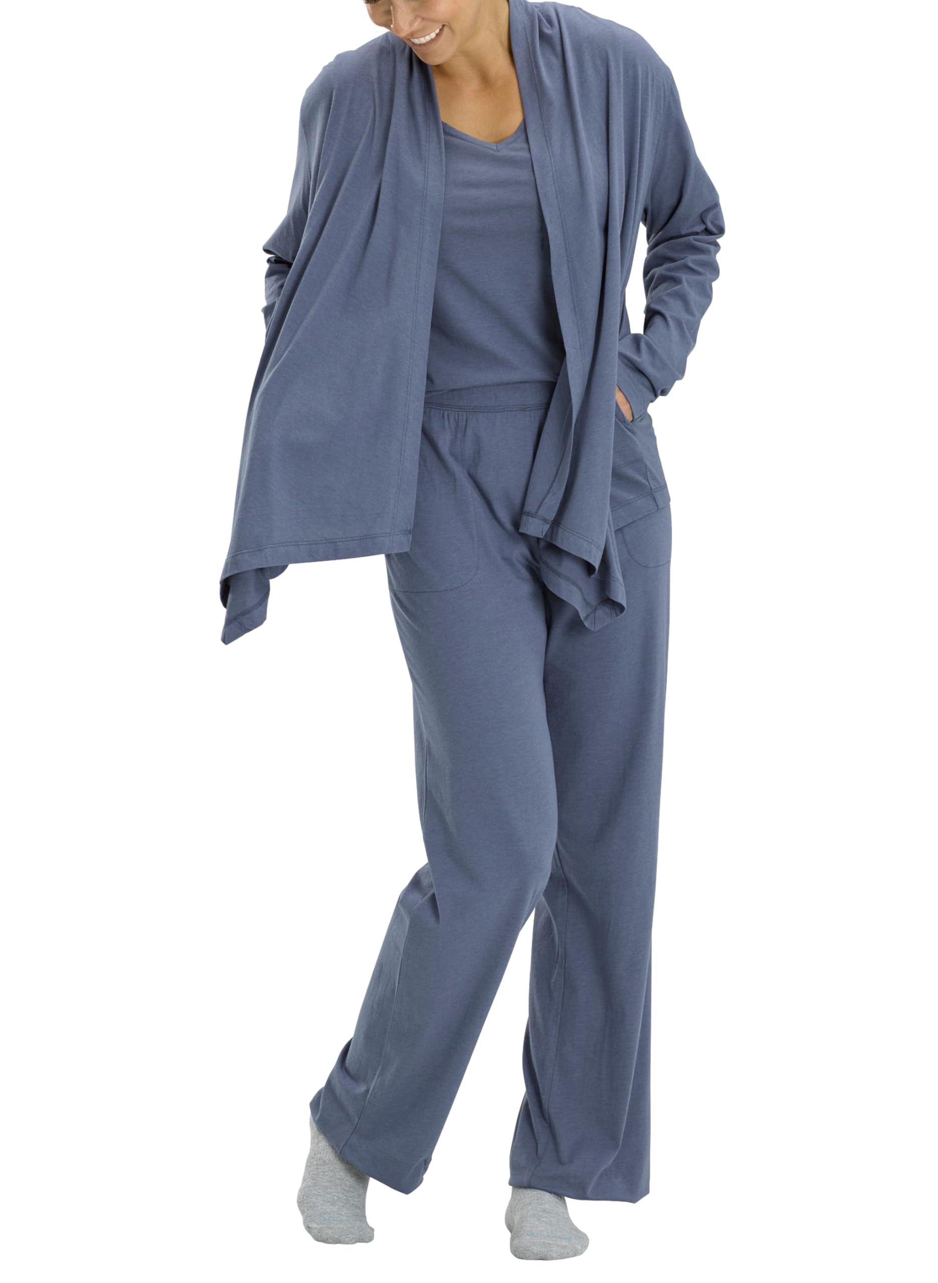 Women's Cozy 2-Piece Sleepwear Set - Soft Pajama Lounge Set for Sleeping & Relaxing at Home | Perfect for Nighttime Comfort, Lounging & Self-Care Moments