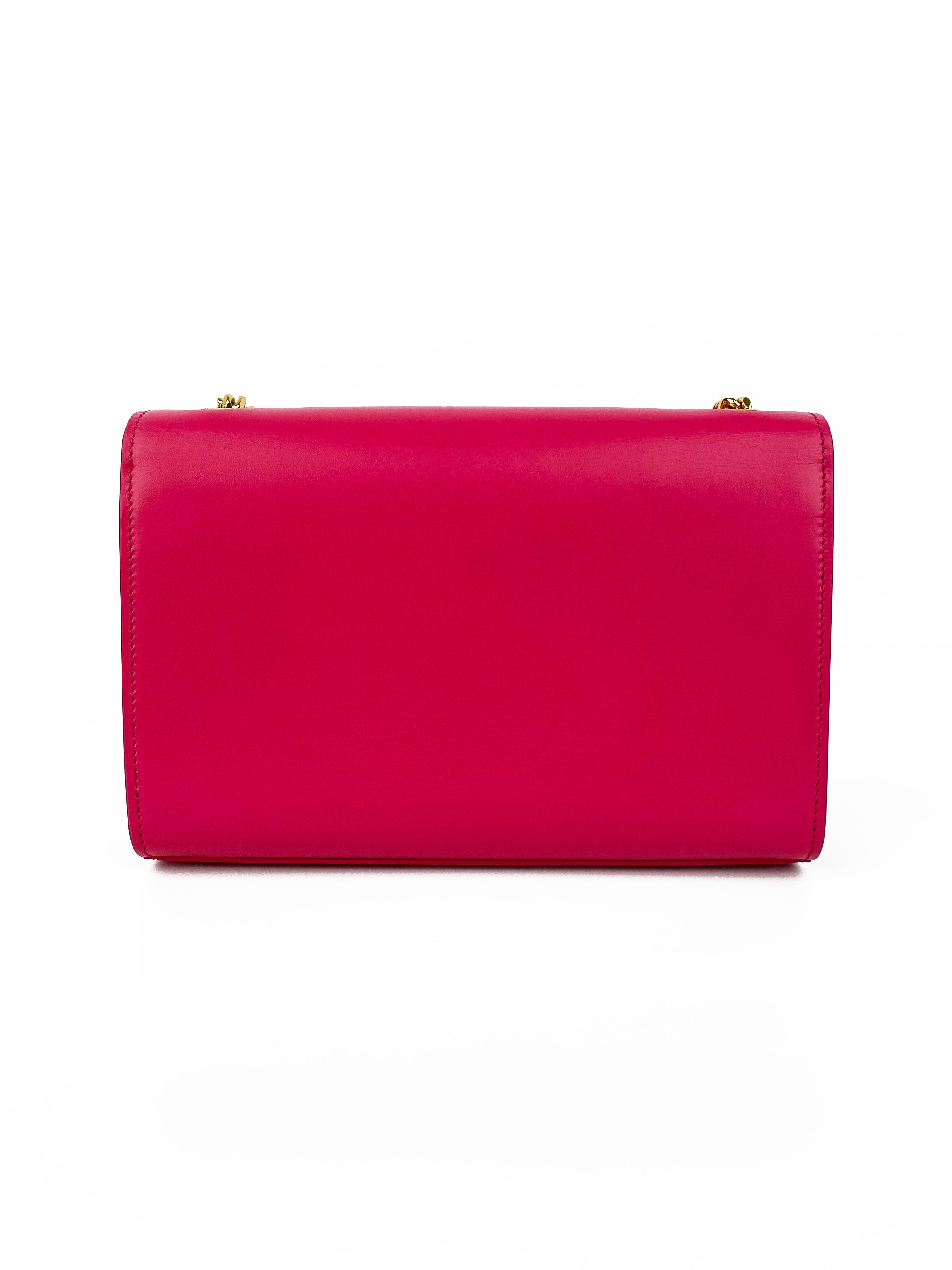 Saint Laurent Small Hot Pink Kate Bag - Luxury Crossbody Purse for Women | Perfect for Evening Parties, Date Nights & Special Occasions