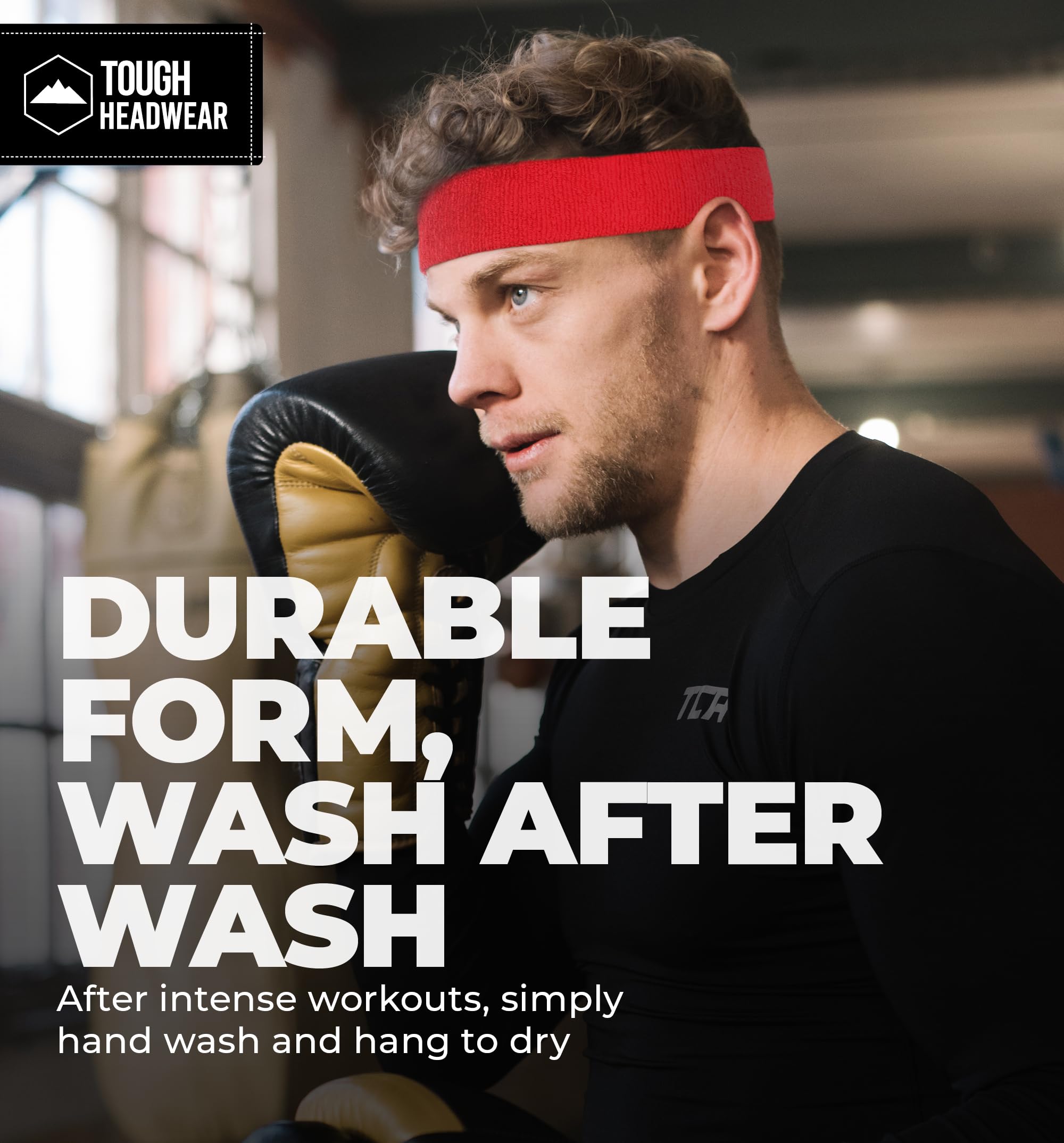 Breathable Terry Cloth Sweatband Headband & Wristband Set for Men & Women - Moisture Wicking Sports Accessories for Tennis, Basketball, Gym Workouts & Exercise | Perfect for Running, Yoga & Active Lifestyles