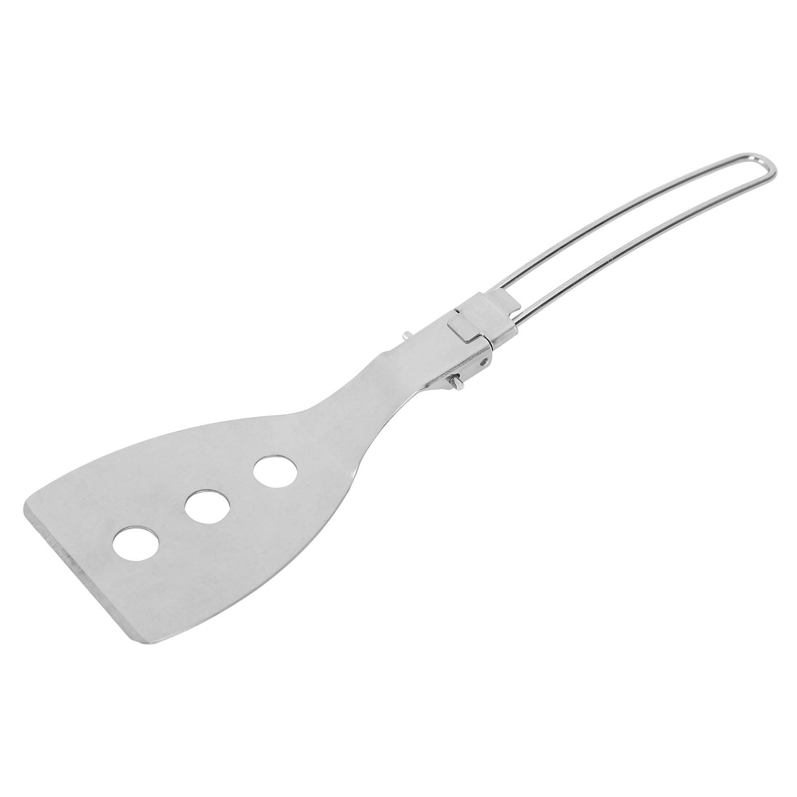 Foldable Camping Spatula with Extendable Handle - Compact Mini Frying Shovel for BBQ, Picnics & Outdoor Cooking - Perfect for Camping, Hiking, Backpacking & Home Kitchen Use