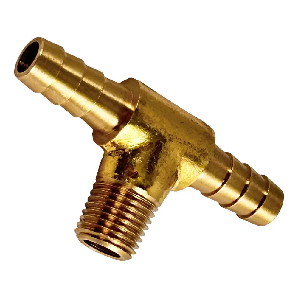 Brass Male Barb Tee Fittings 3/8