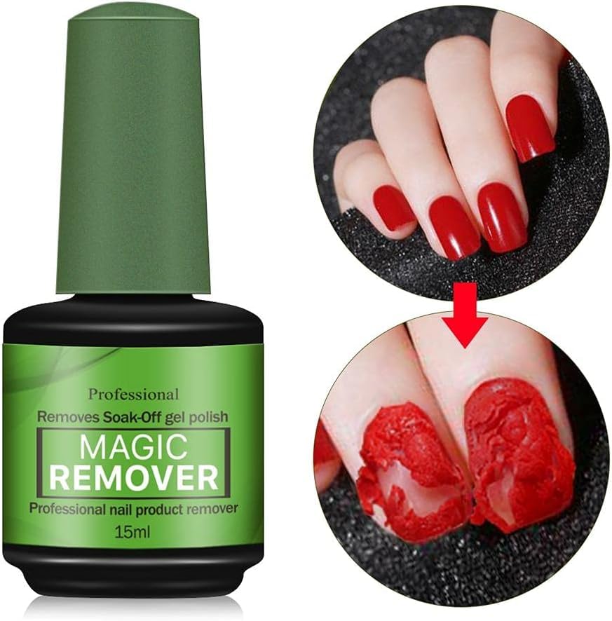 NAILWIND Professional Gel Nail Polish Remover - Fast-Acting Soak-Off Solution Peels Gel Polish in 2-5 Minutes, No Foil or Wrapping Needed | Perfect for Salon & At-Home Manicures