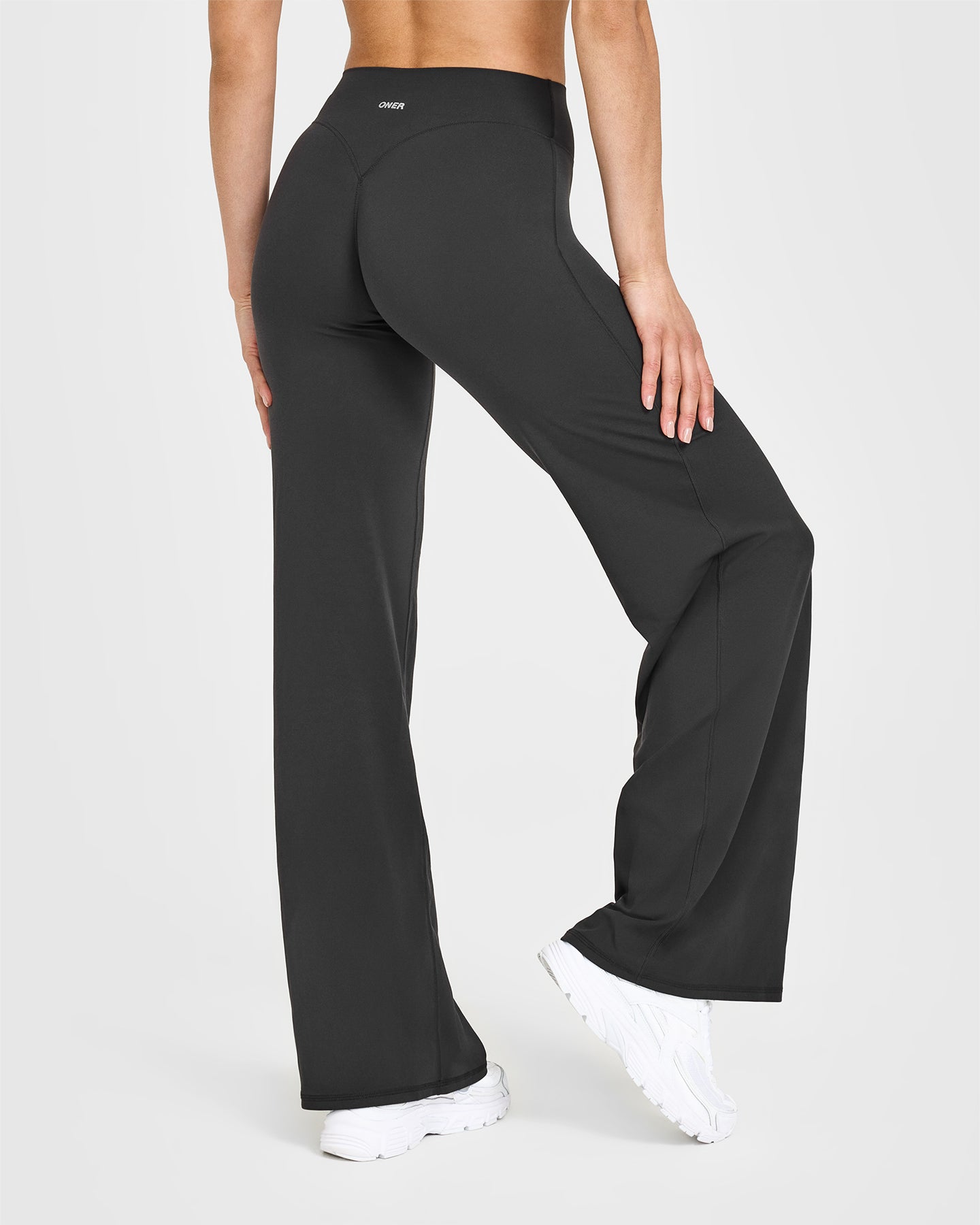 SoftMotion™ Straight Leg Pants for Women - Soft Black Stretchy Comfortable Lounge & Workout Bottoms | Perfect for Yoga, Running, and Casual Wear