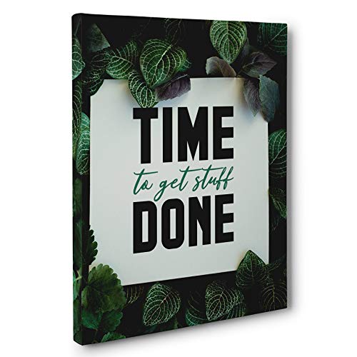 Motivational Quote Canvas Wall Art for Home & Office